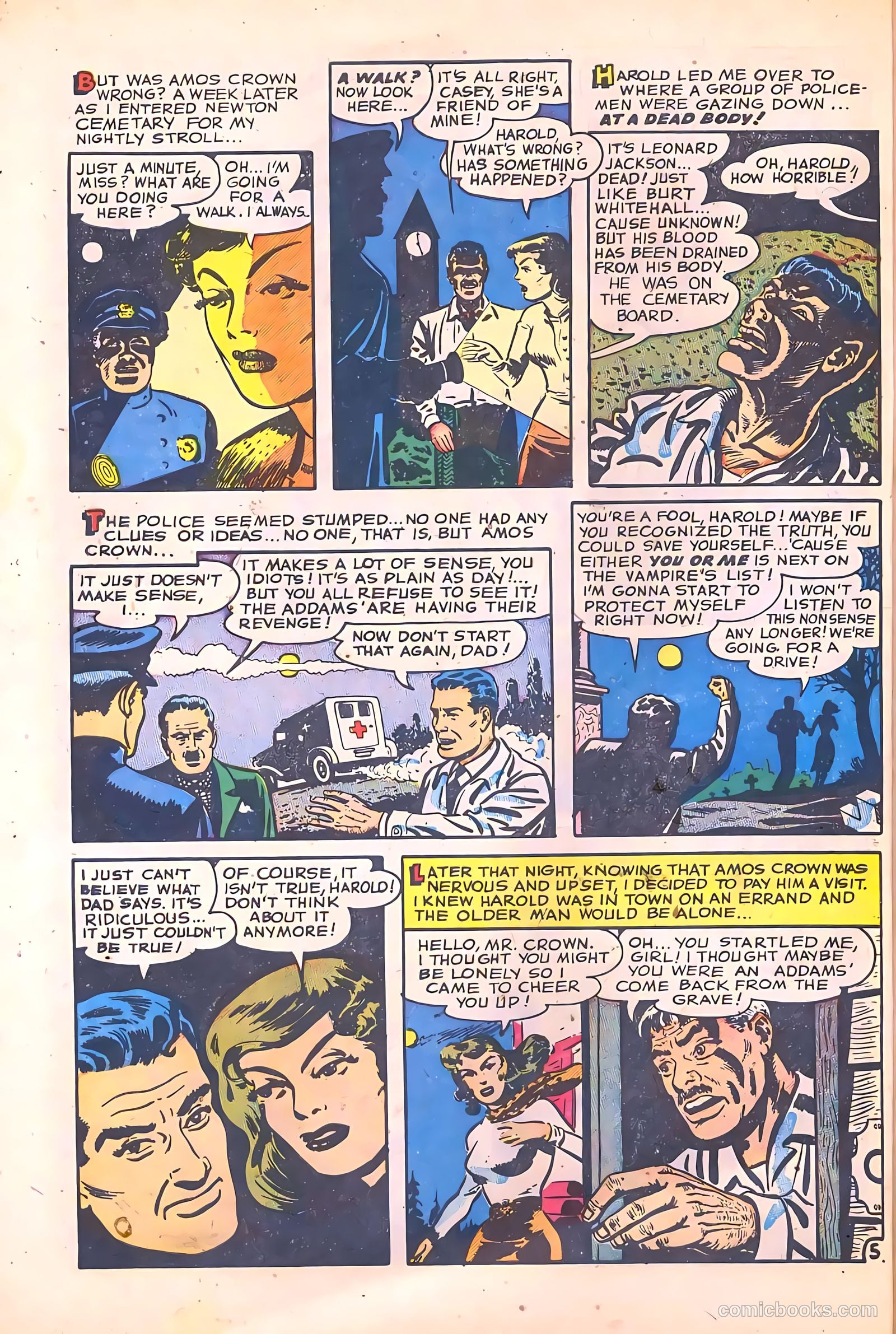 Mysterious Adventures #8 (1952) — page 24 of 36