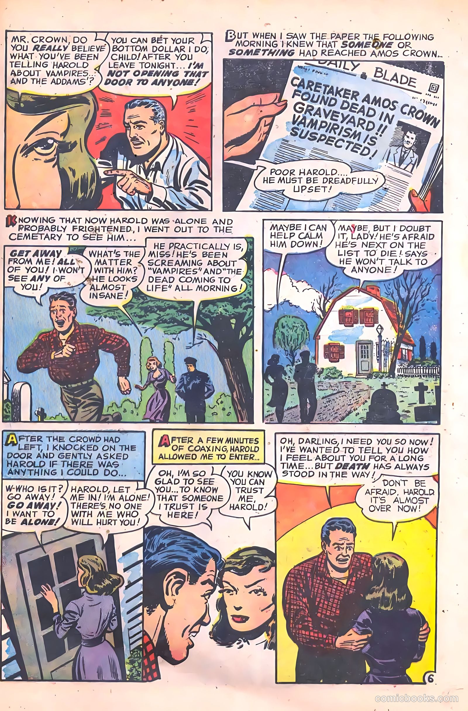 Mysterious Adventures #8 (1952) — page 25 of 36