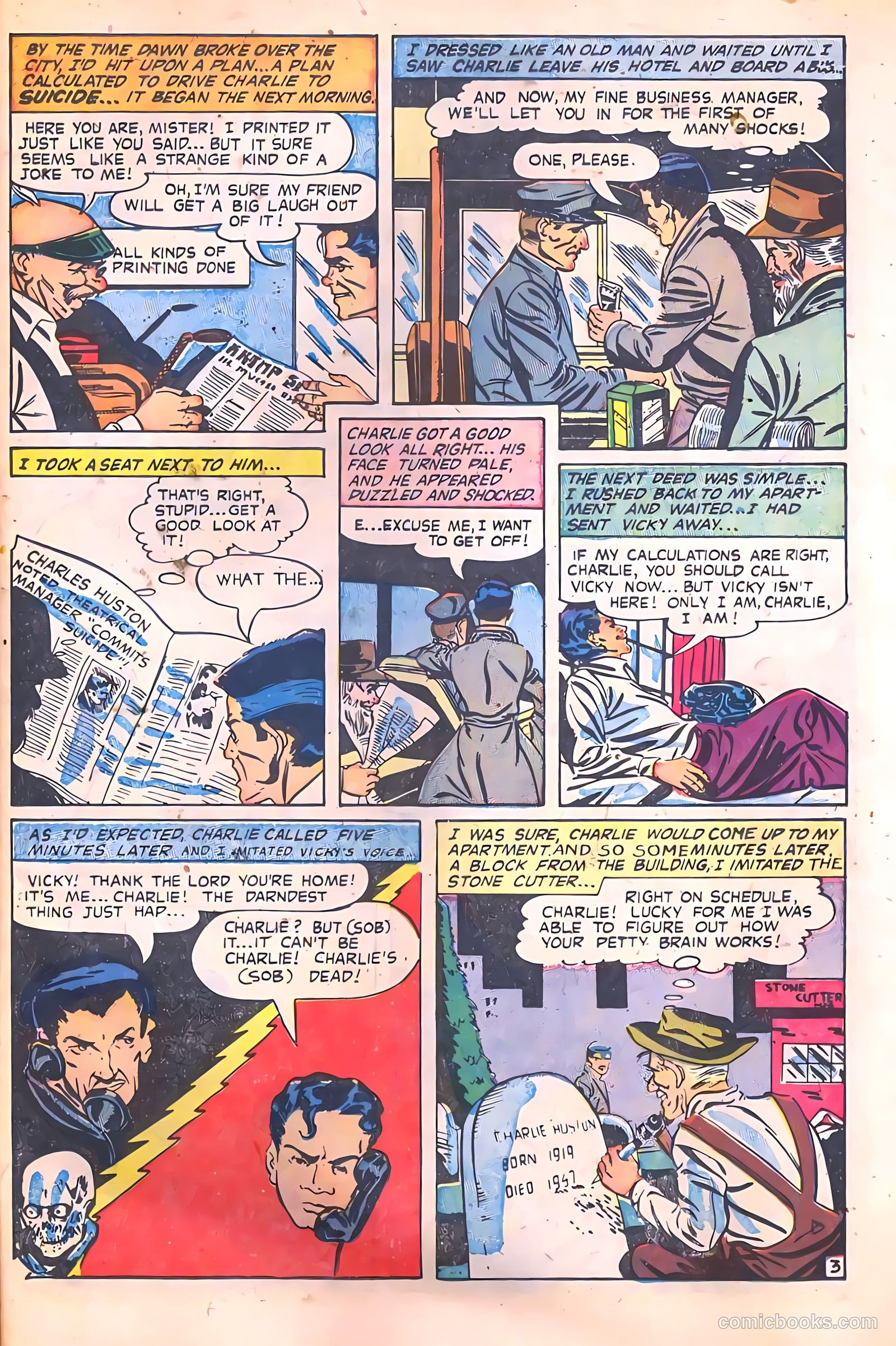 Mysterious Adventures #8 (1952) — page 29 of 36