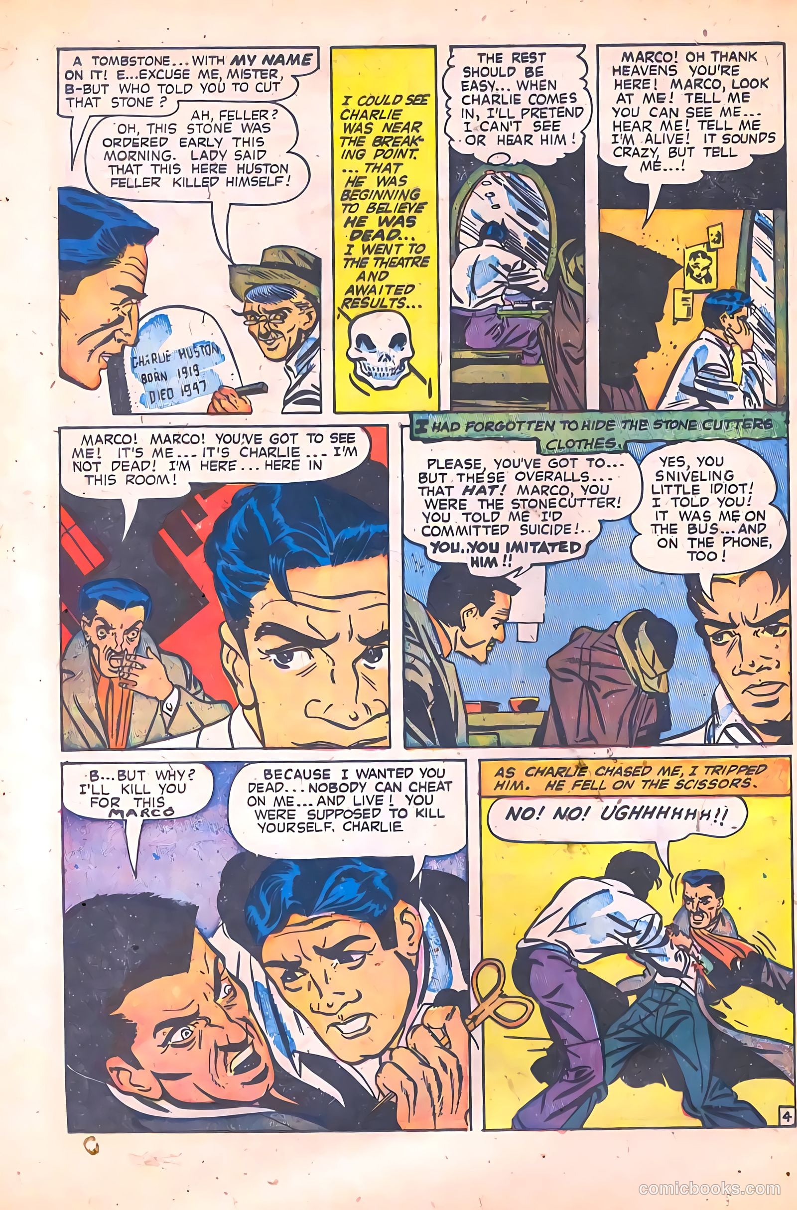 Mysterious Adventures #8 (1952) — page 30 of 36
