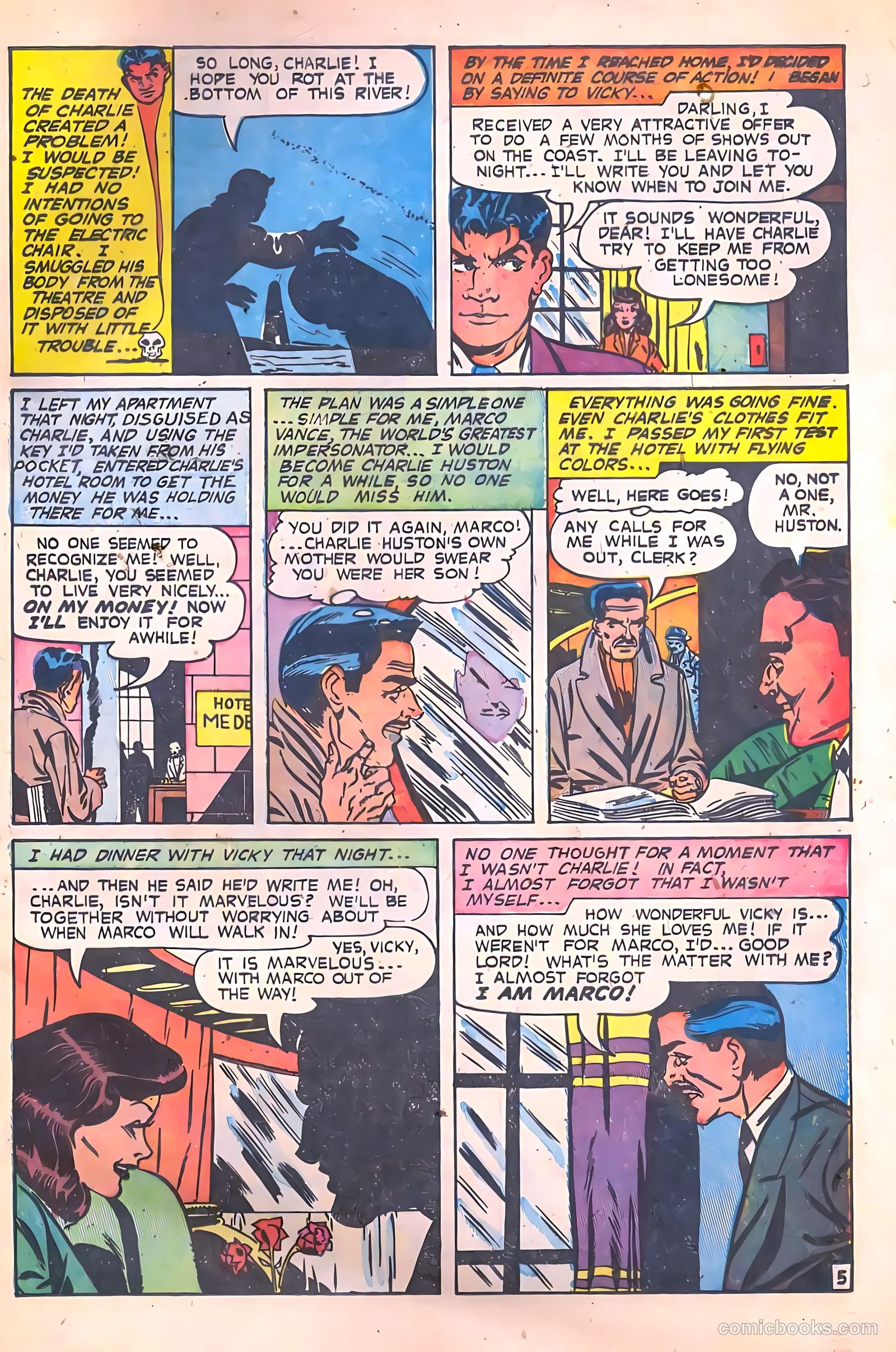 Mysterious Adventures #8 (1952) — page 31 of 36