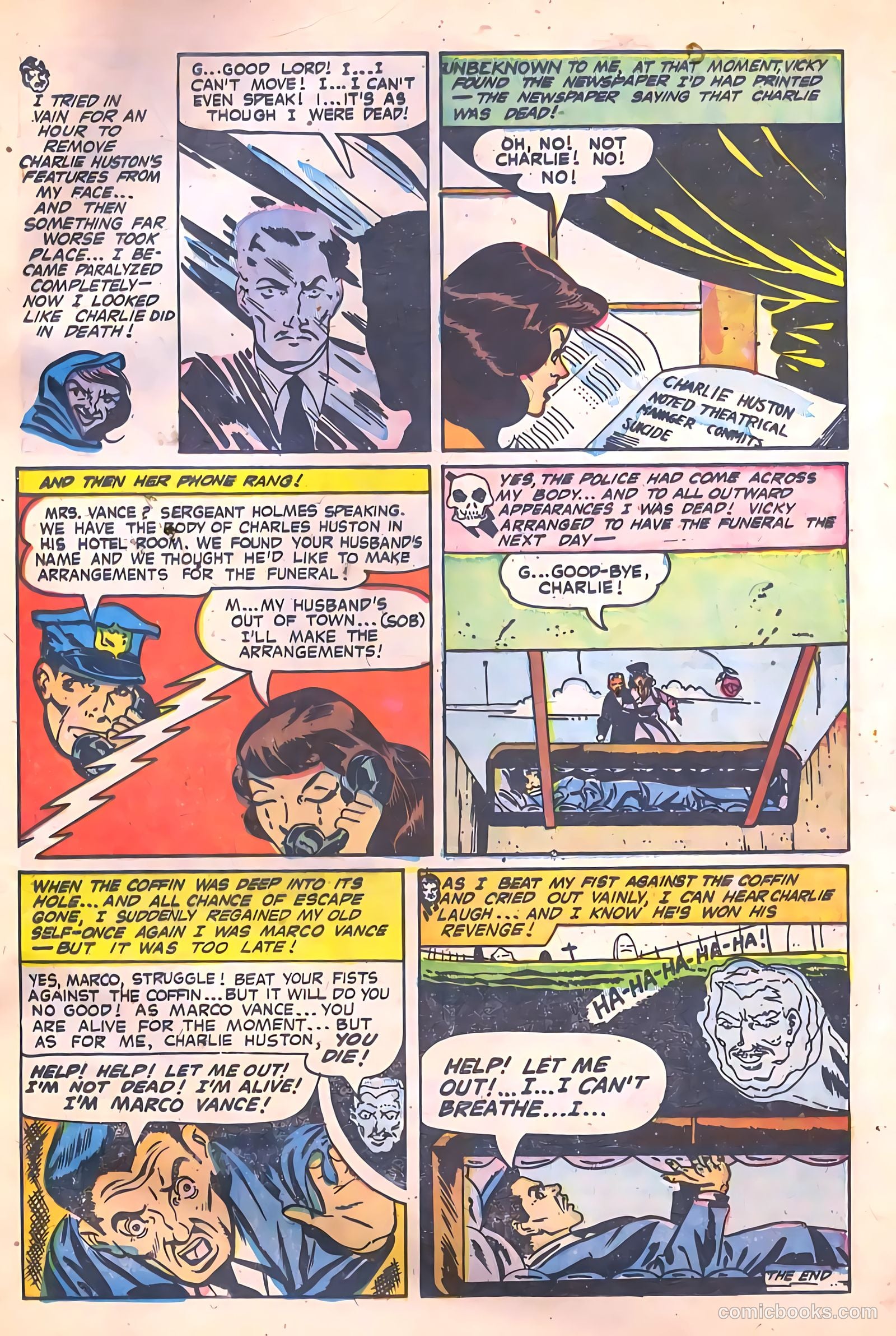 Mysterious Adventures #8 (1952) — page 33 of 36