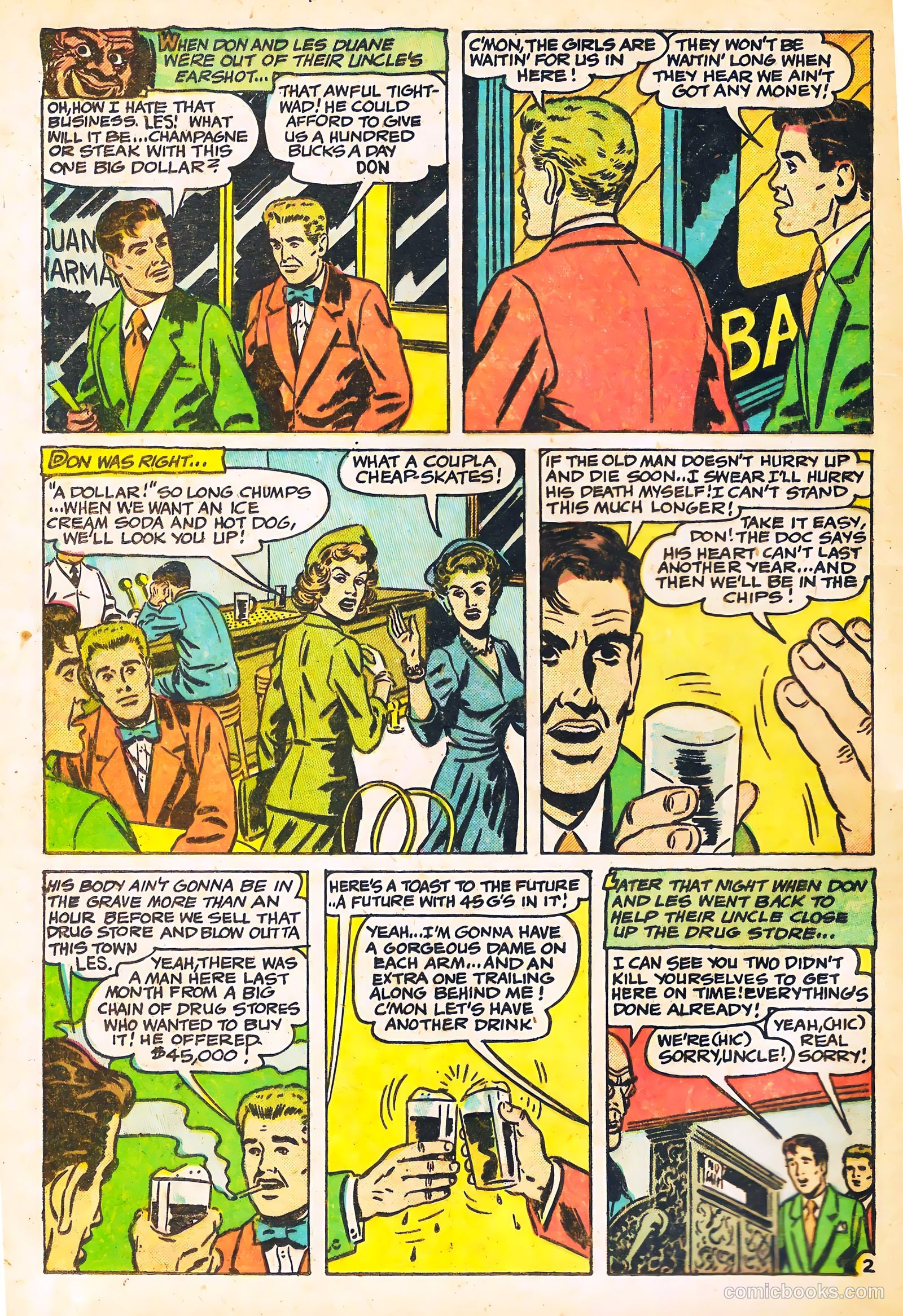 Mysterious Adventures #9 (1952) — page 4 of 36