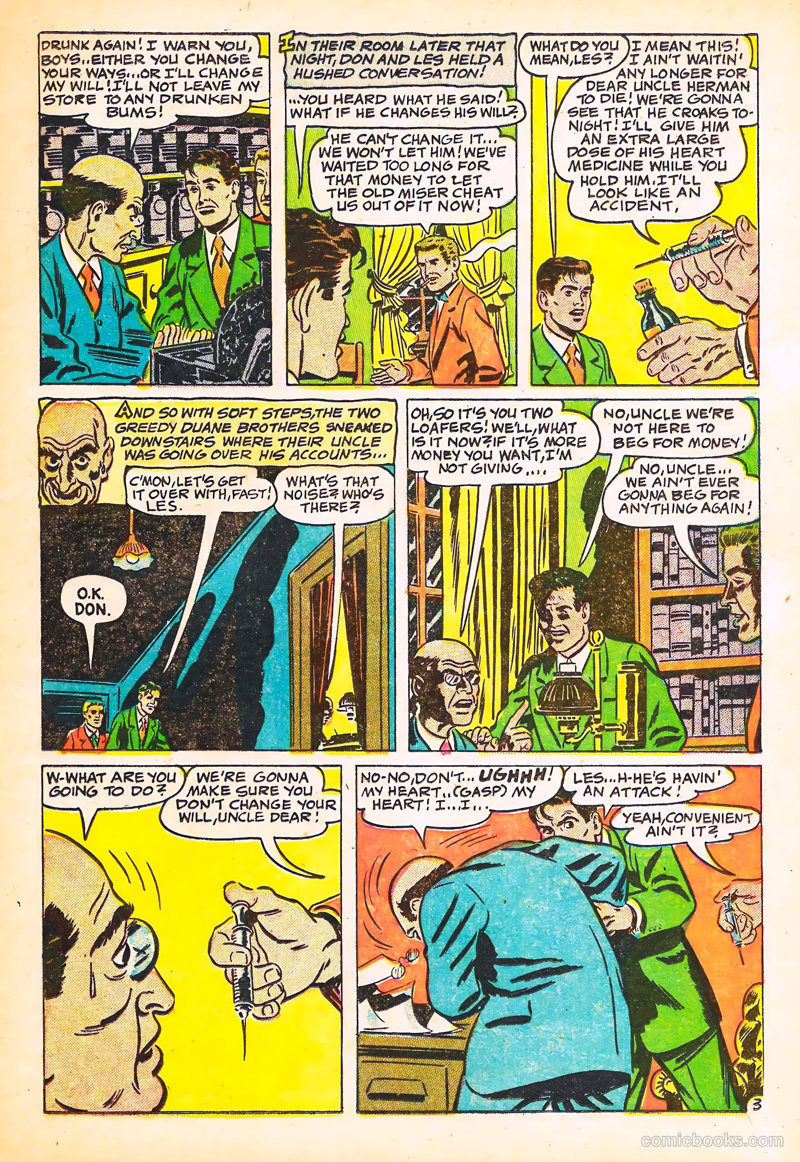 Mysterious Adventures #9 (1952) — page 5 of 36