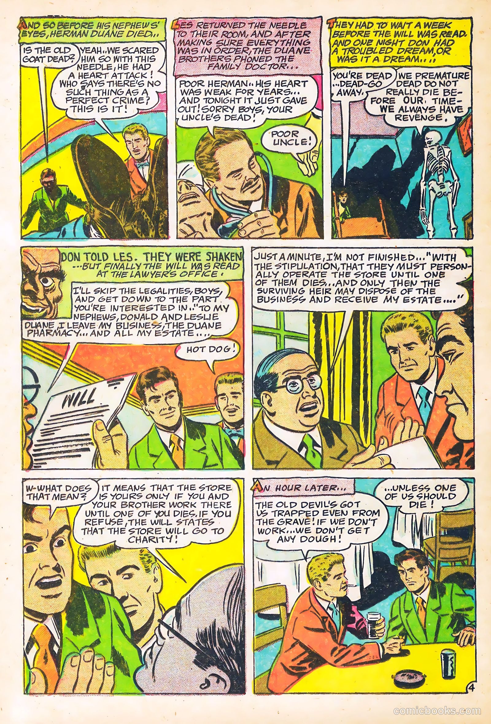 Mysterious Adventures #9 (1952) — page 6 of 36