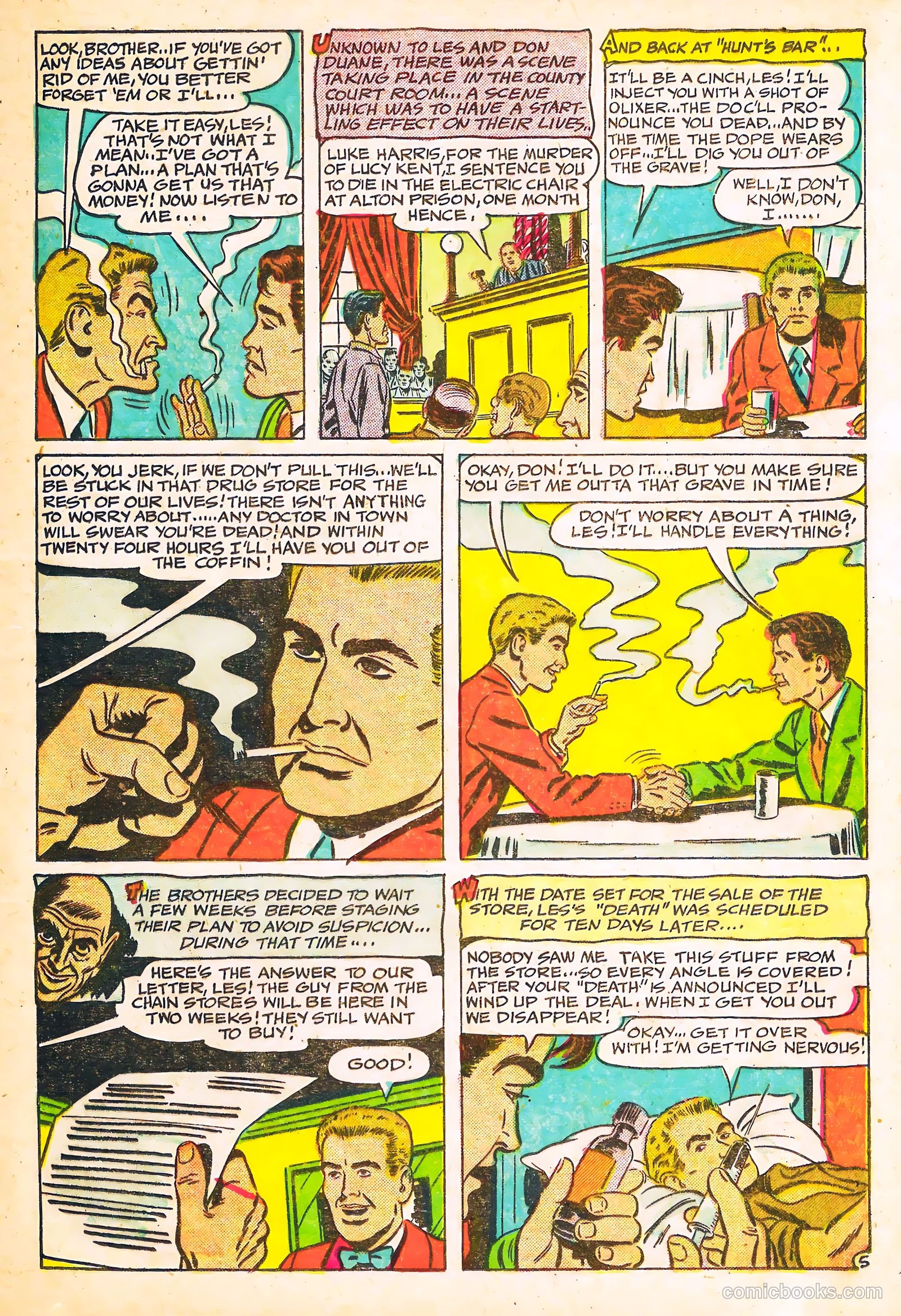 Mysterious Adventures #9 (1952) — page 7 of 36