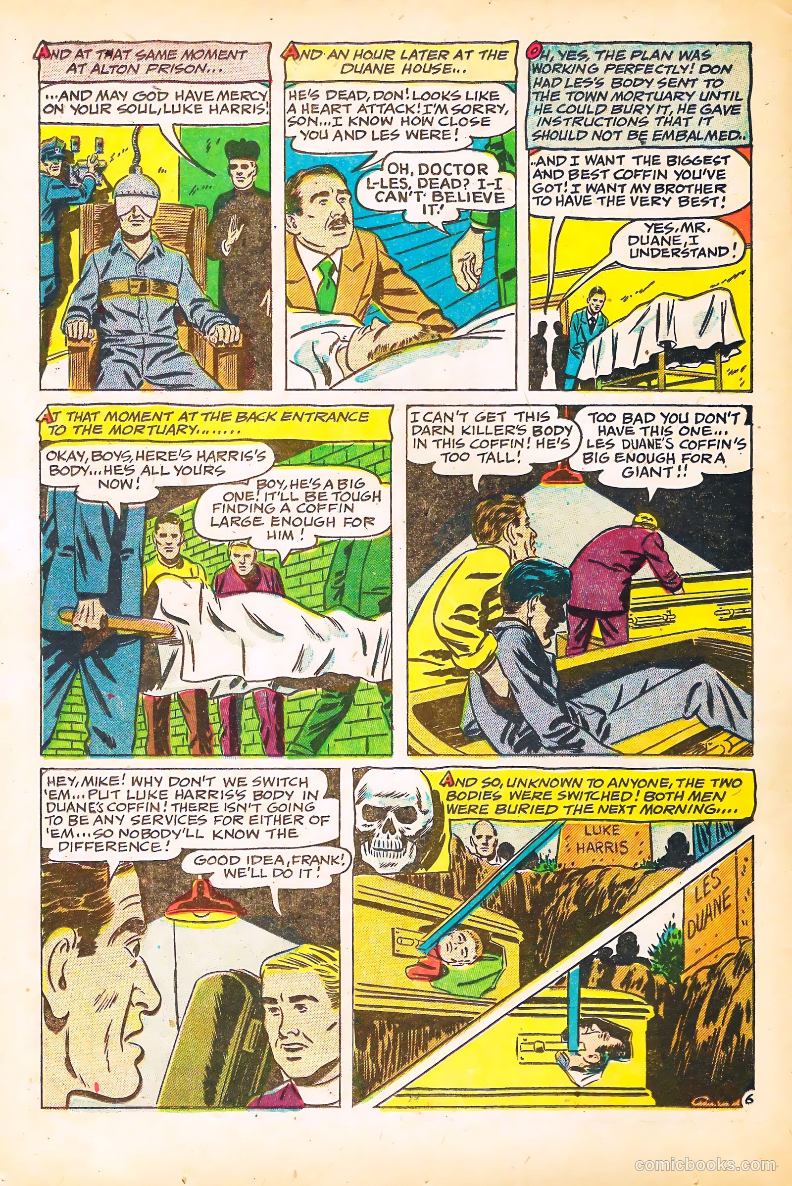 Mysterious Adventures #9 (1952) — page 8 of 36