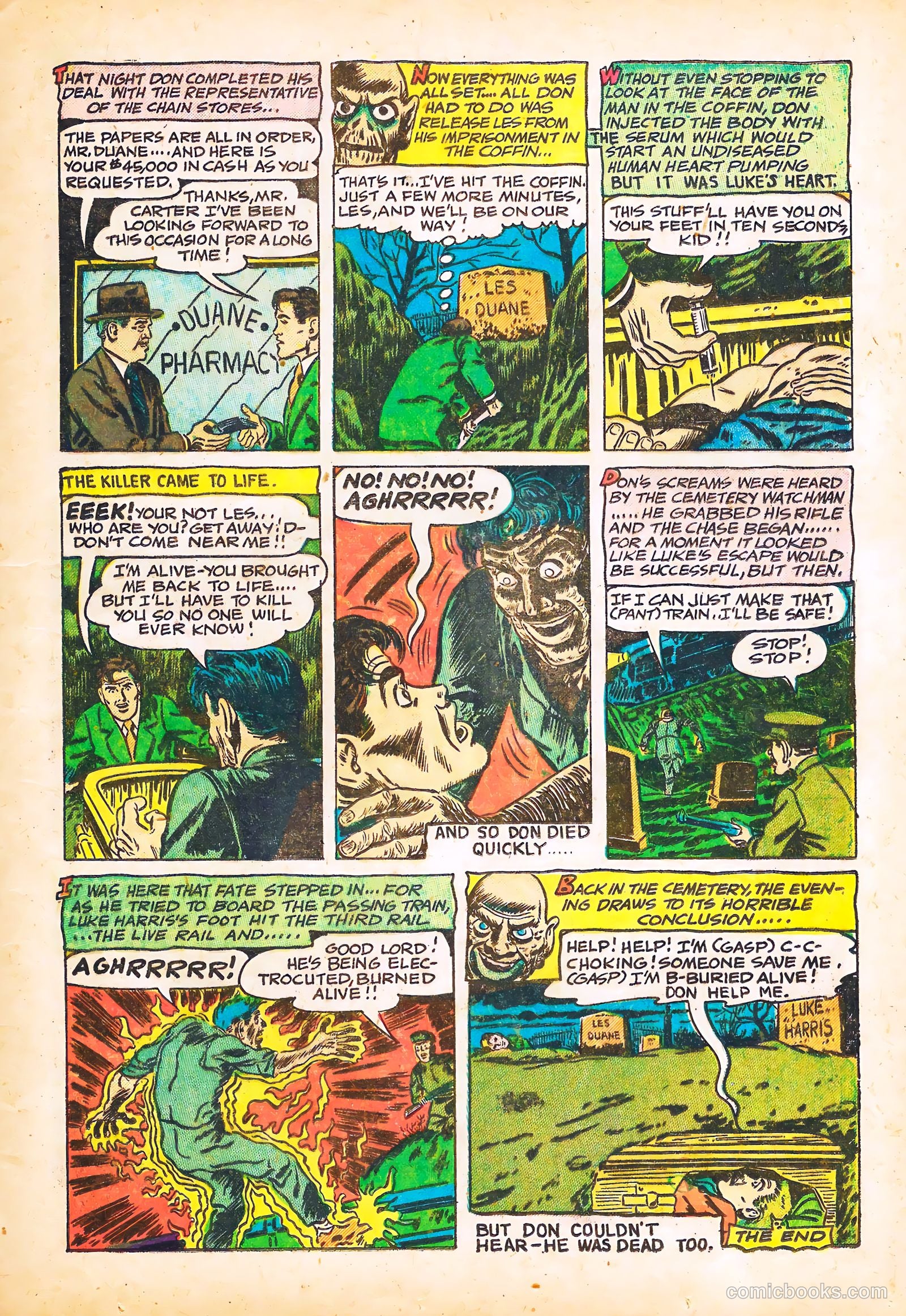 Mysterious Adventures #9 (1952) — page 9 of 36