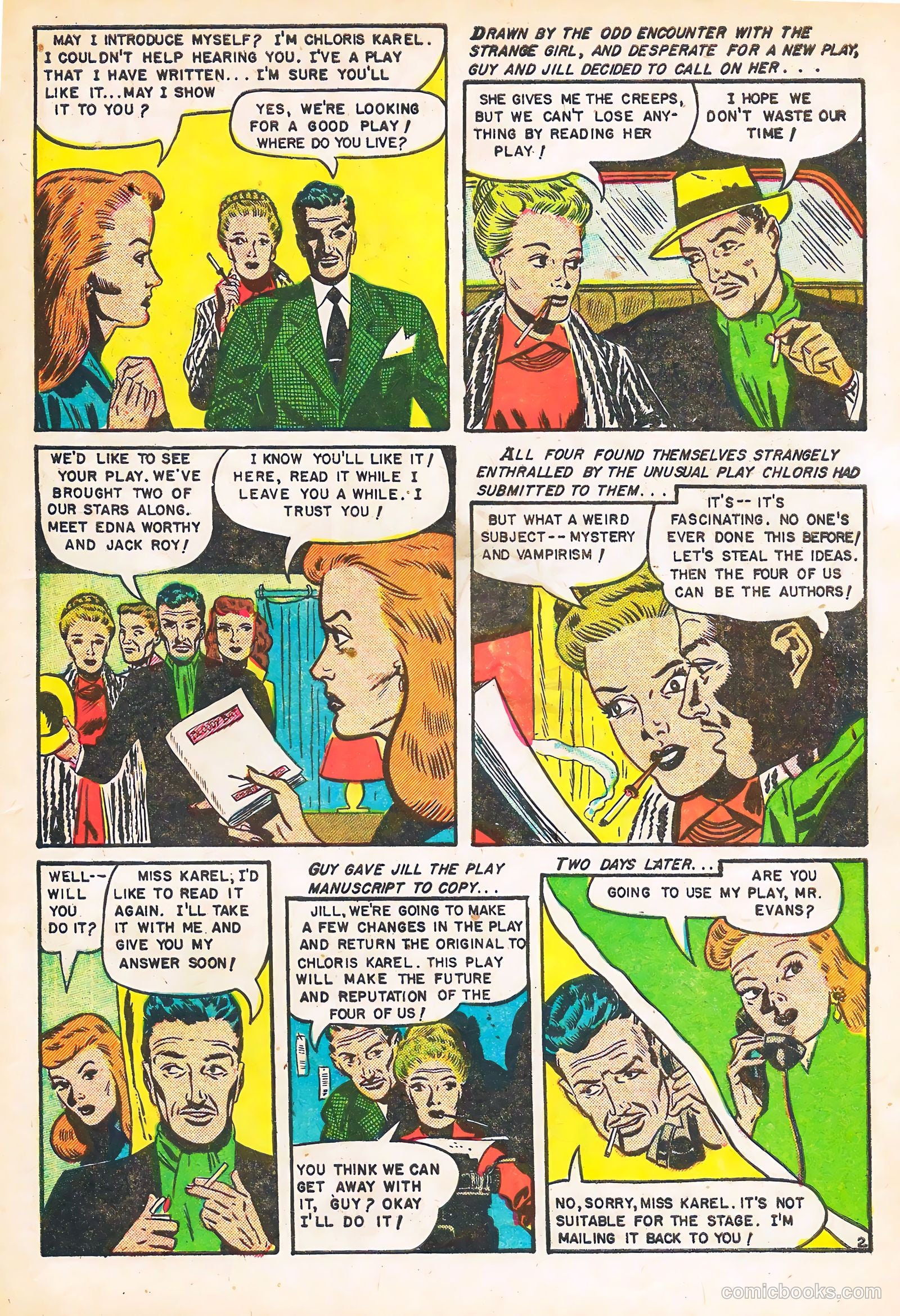 Mysterious Adventures #9 (1952) — page 11 of 36