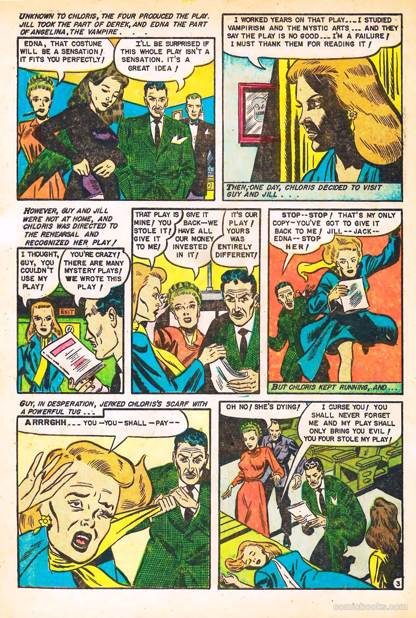 Mysterious Adventures #9 (1952) — page 12 of 36