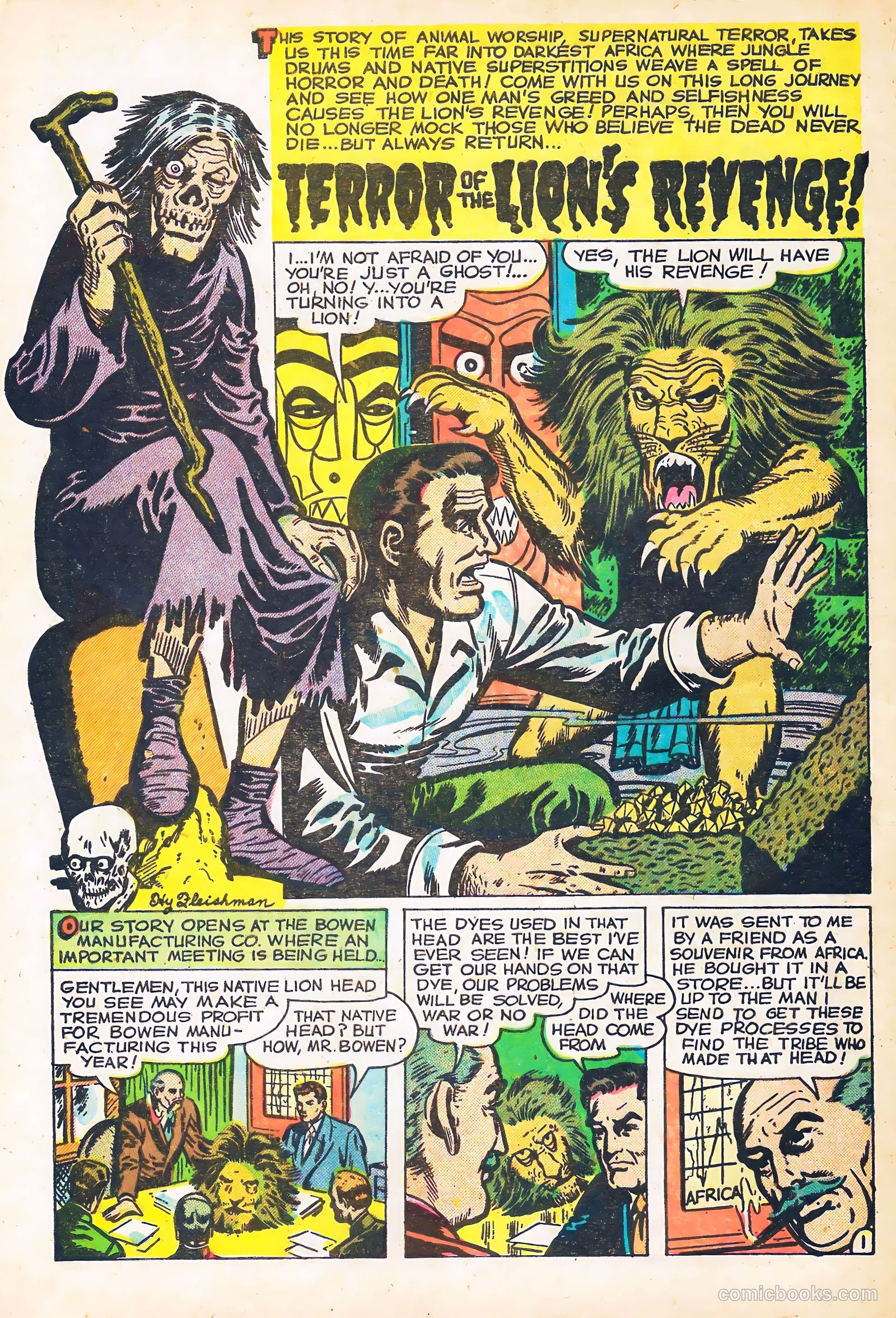 Mysterious Adventures #9 (1952) — page 20 of 36