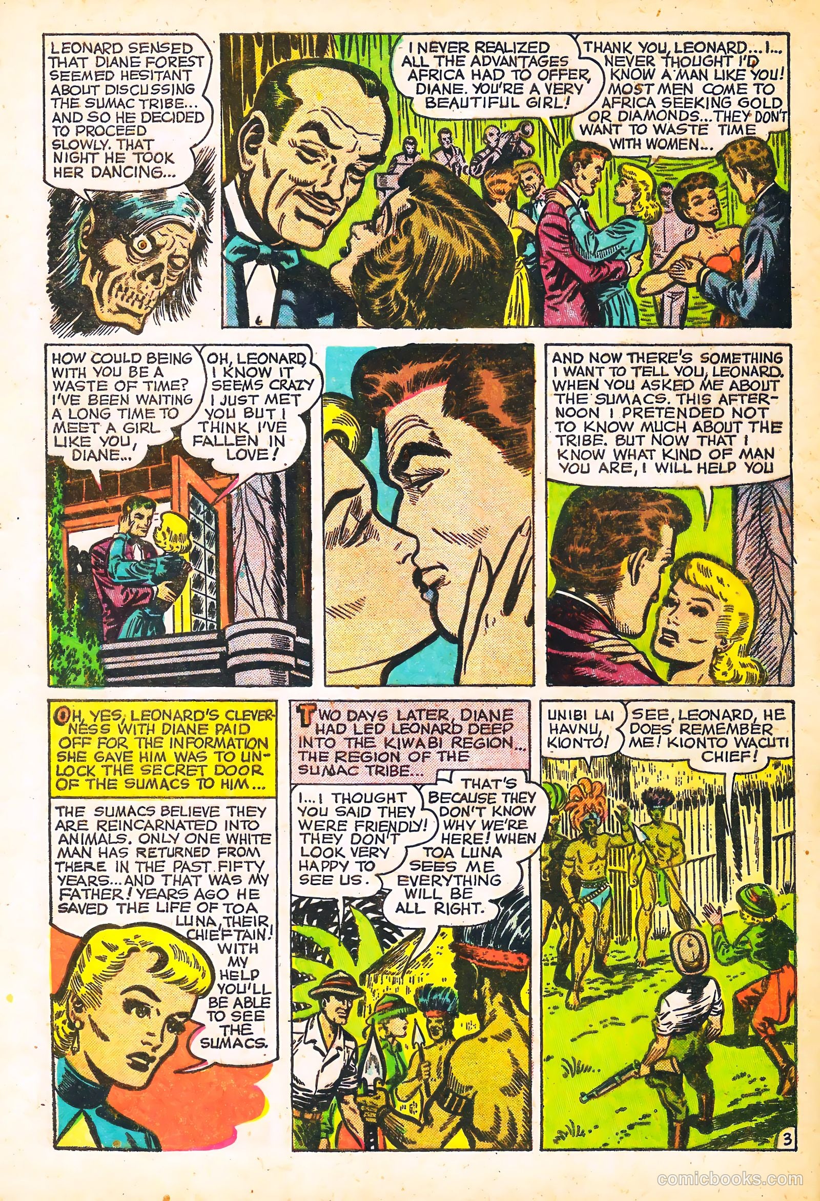 Mysterious Adventures #9 (1952) — page 22 of 36