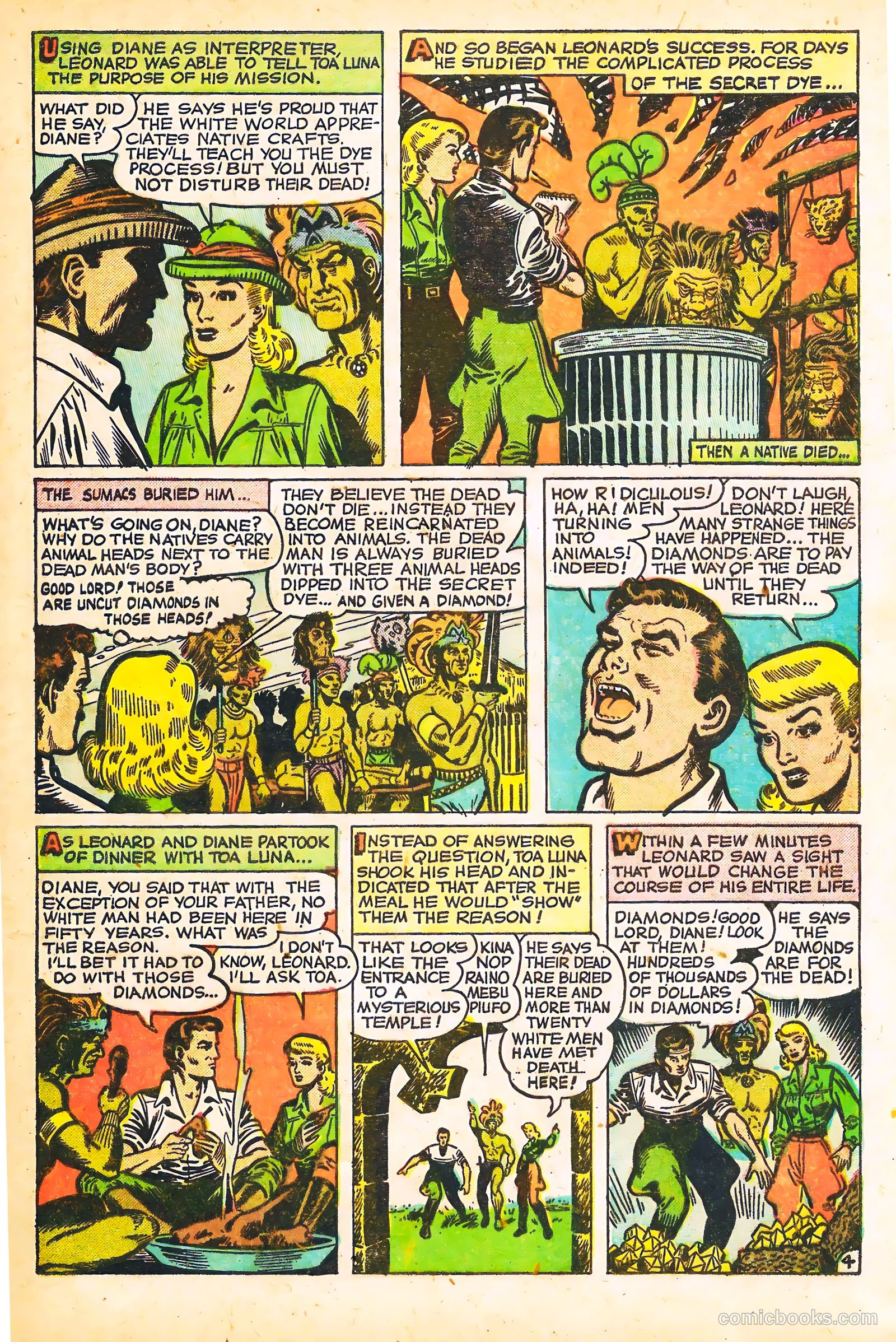 Mysterious Adventures #9 (1952) — page 23 of 36