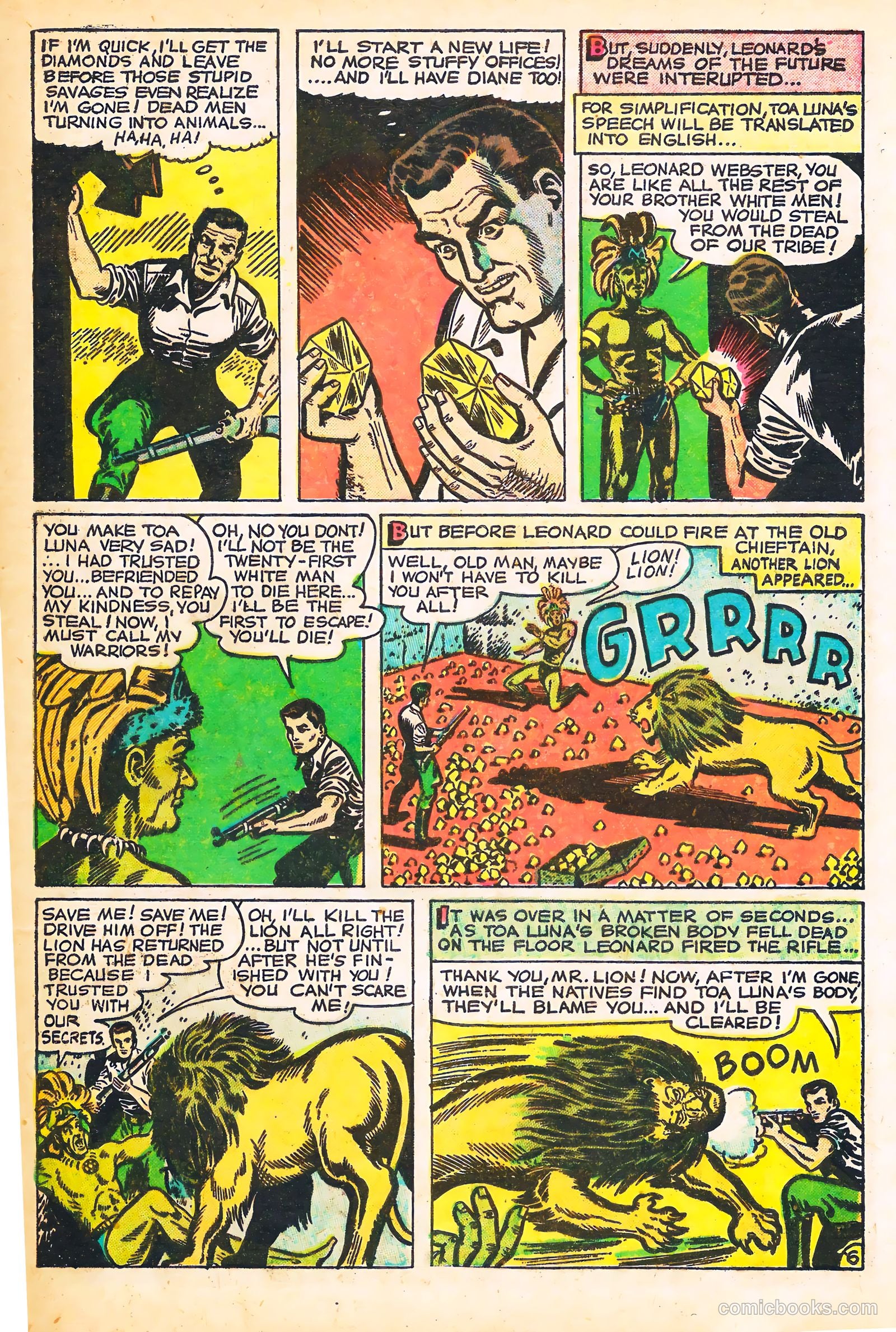 Mysterious Adventures #9 (1952) — page 25 of 36