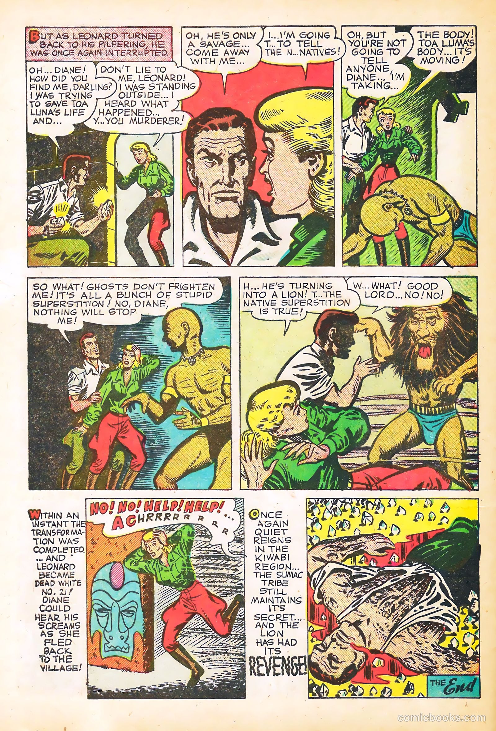 Mysterious Adventures #9 (1952) — page 26 of 36