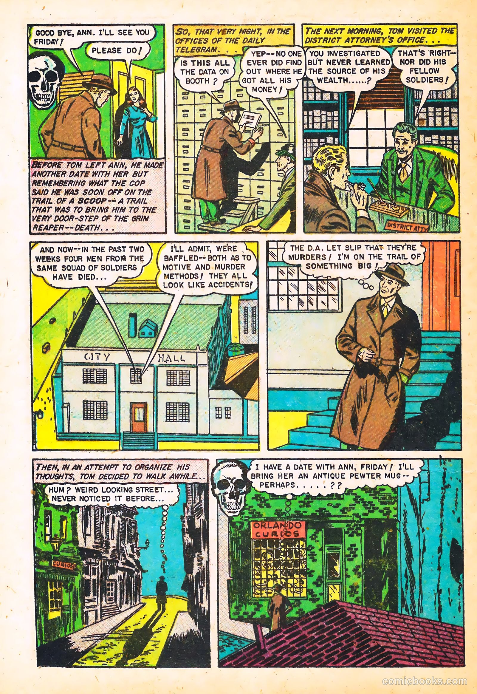 Mysterious Adventures #9 (1952) — page 28 of 36