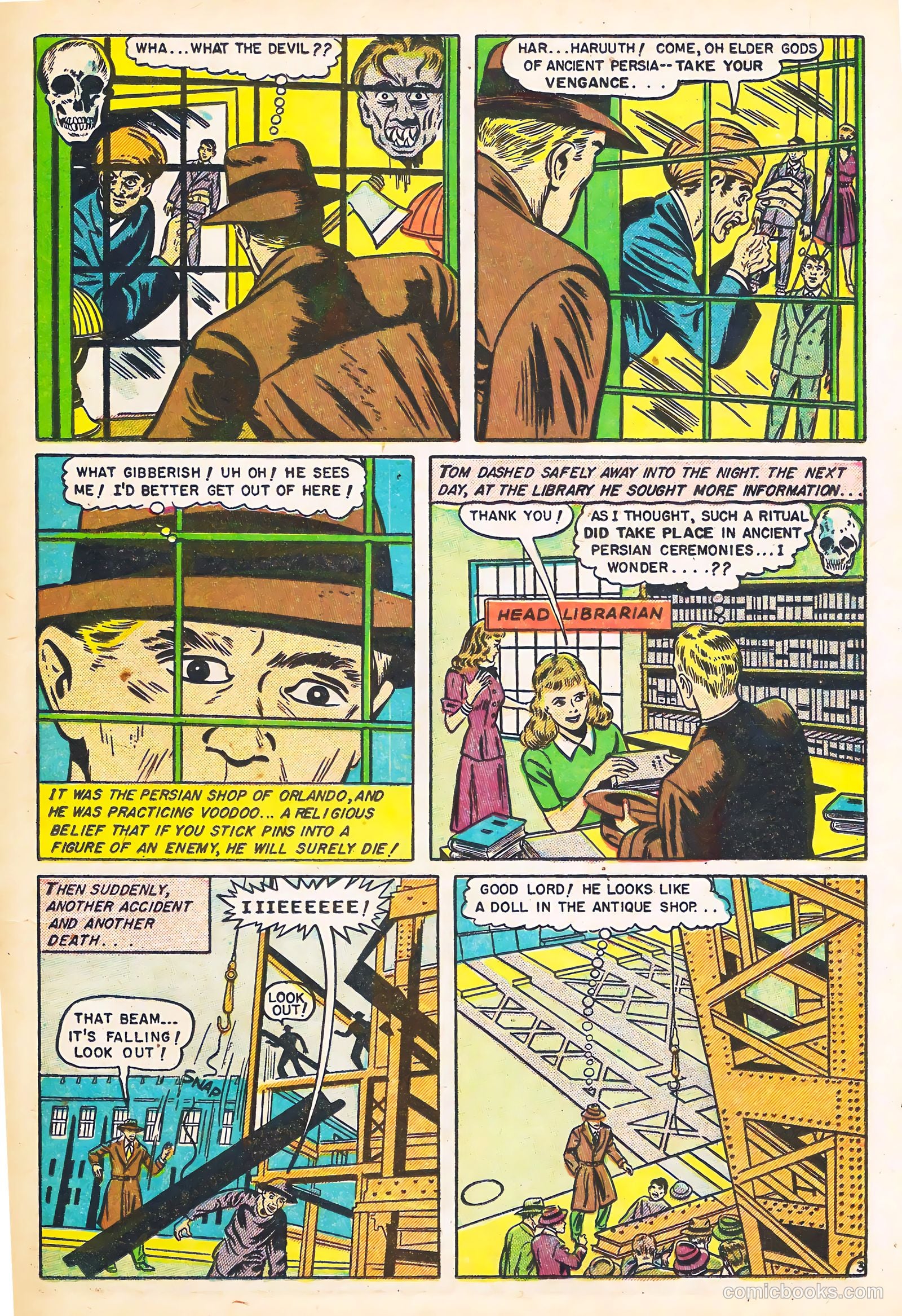 Mysterious Adventures #9 (1952) — page 29 of 36