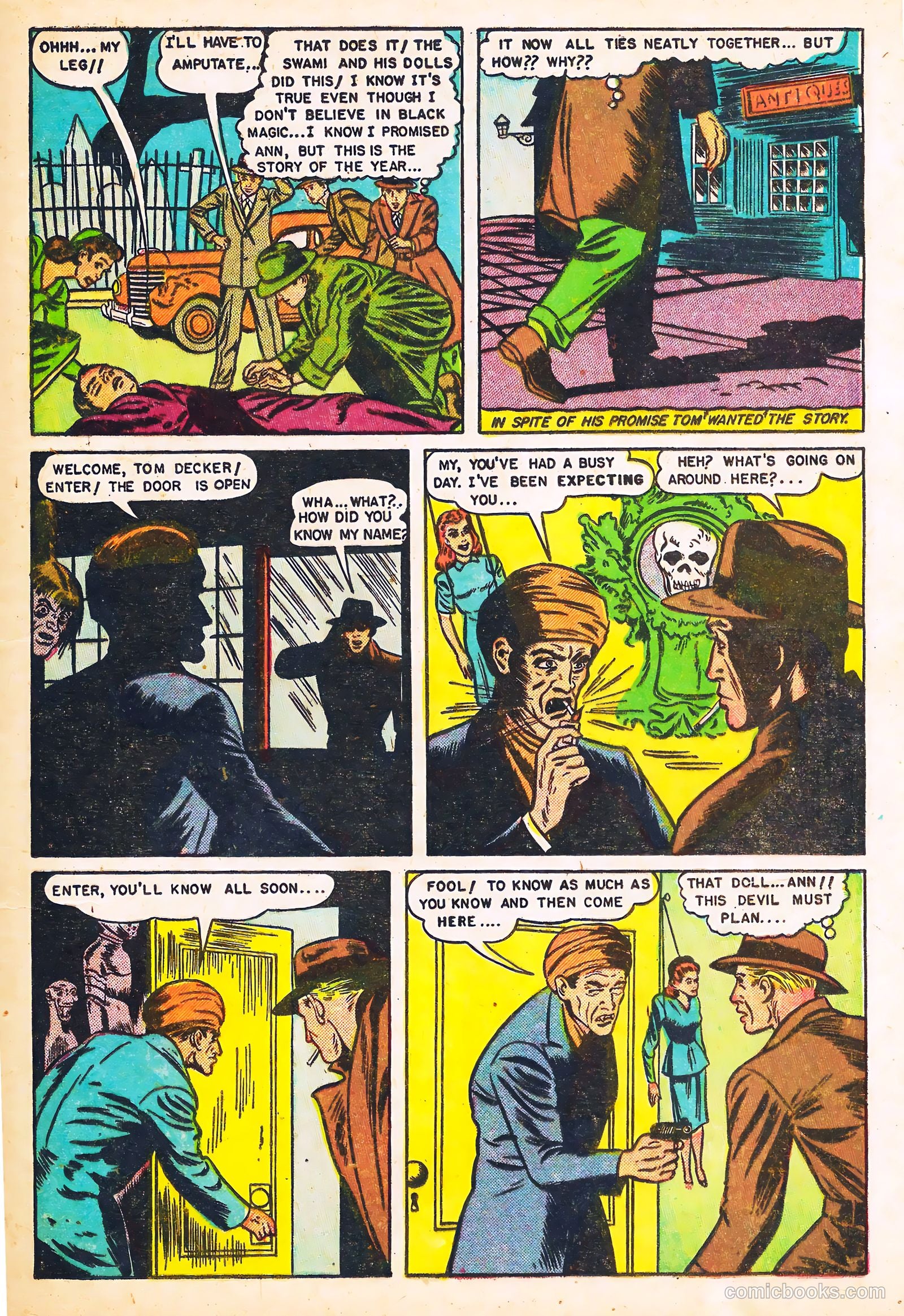 Mysterious Adventures #9 (1952) — page 31 of 36