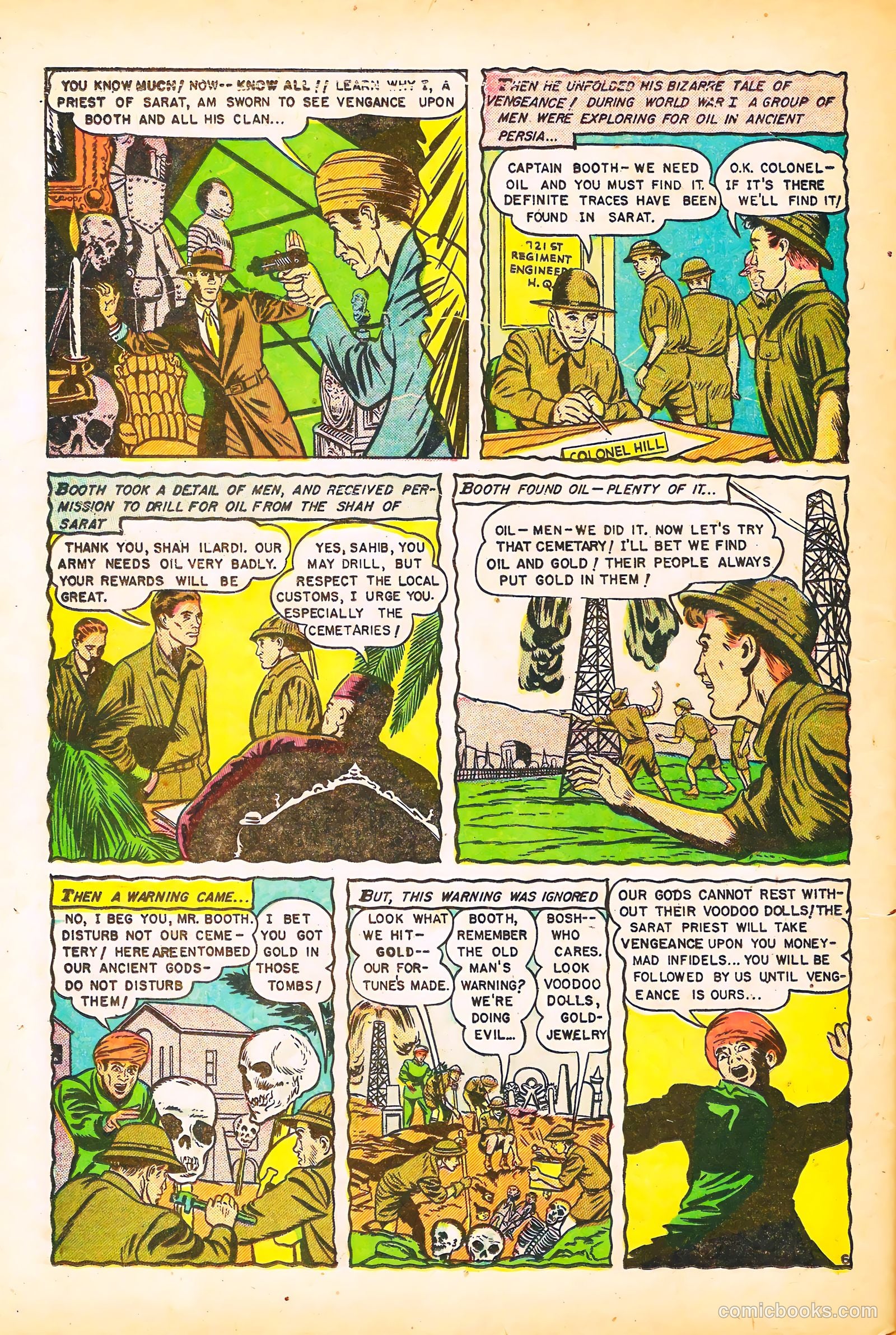 Mysterious Adventures #9 (1952) — page 32 of 36