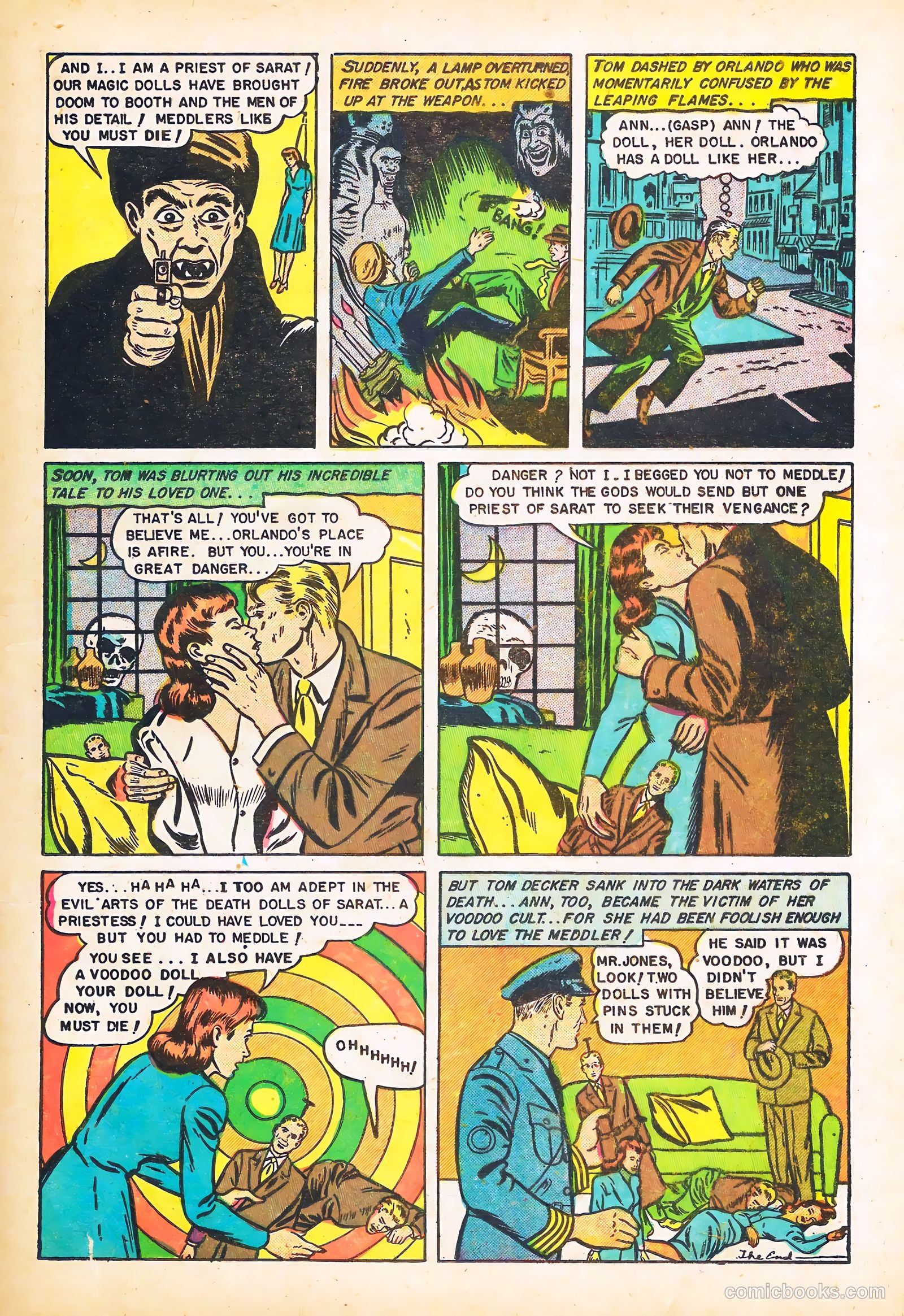 Mysterious Adventures #9 (1952) — page 33 of 36