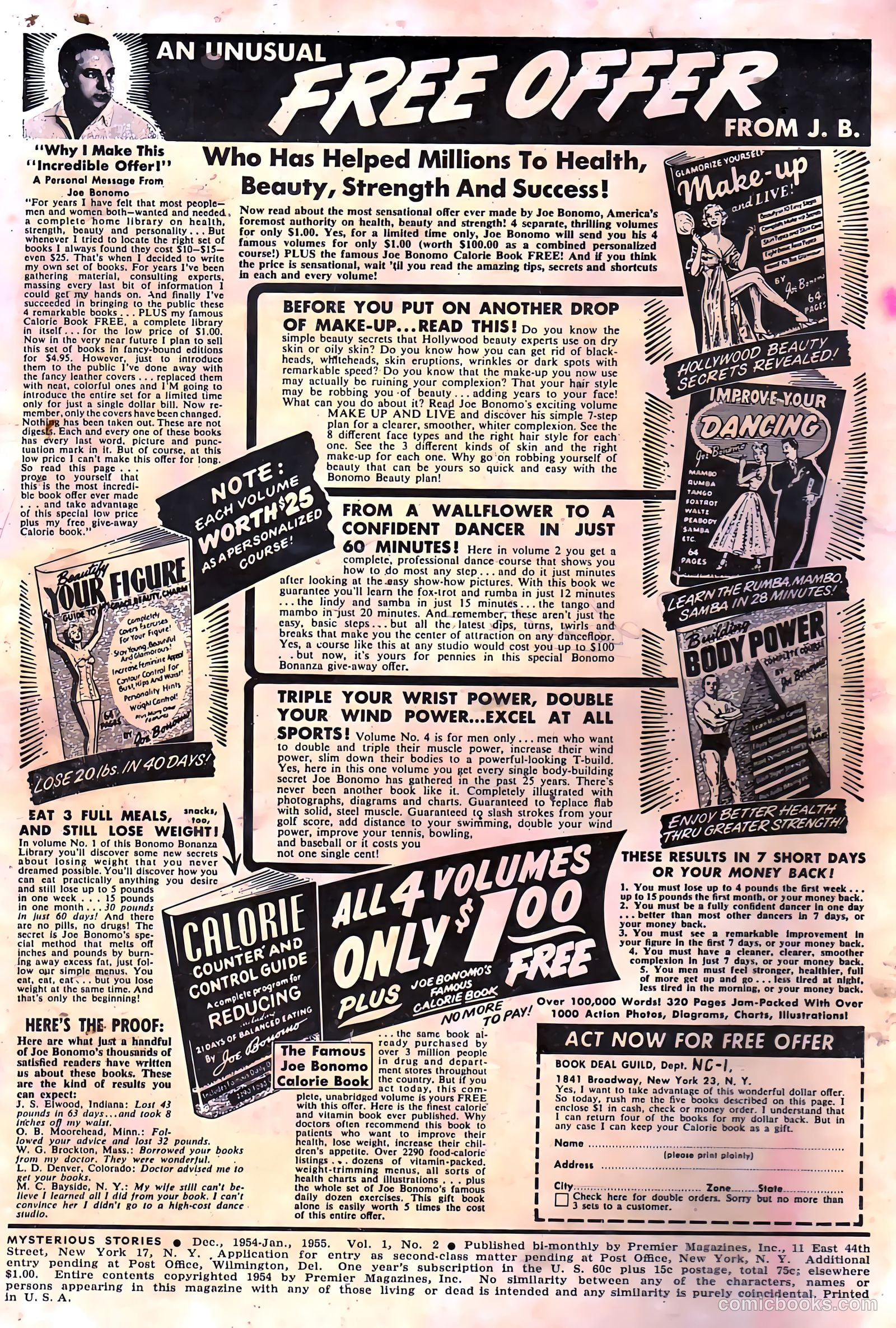 Mysterious Stories #2 (1954) — page 2 of 36