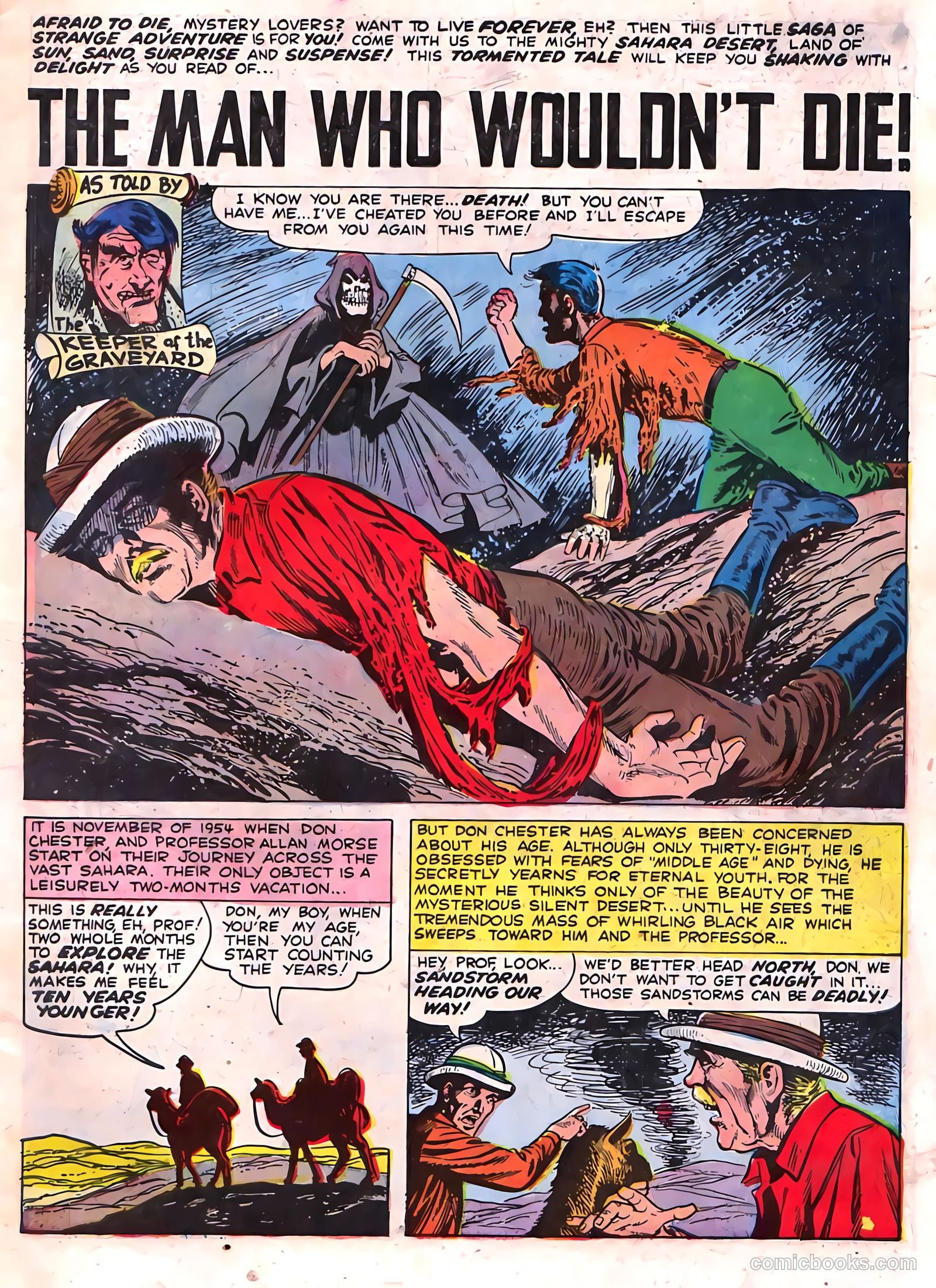Mysterious Stories #2 (1954) — page 3 of 36