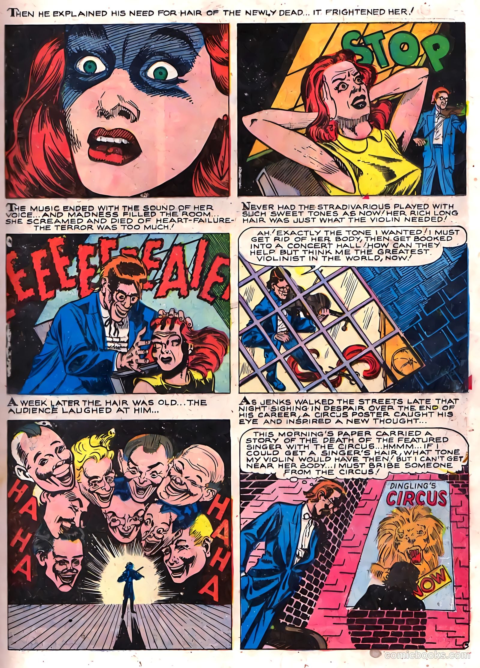 Mysterious Stories #2 (1954) — page 17 of 36