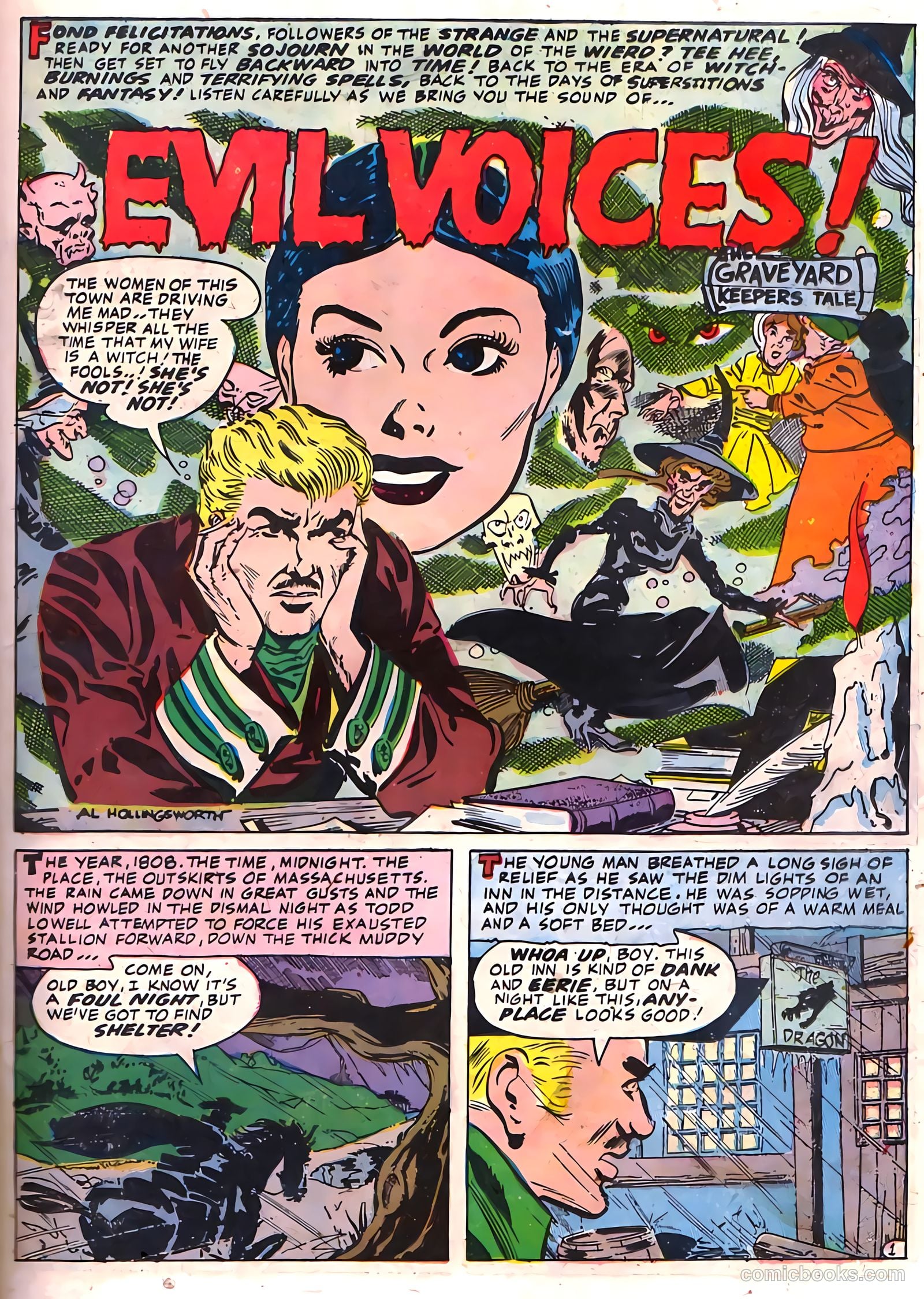 Mysterious Stories #2 (1954) — page 19 of 36