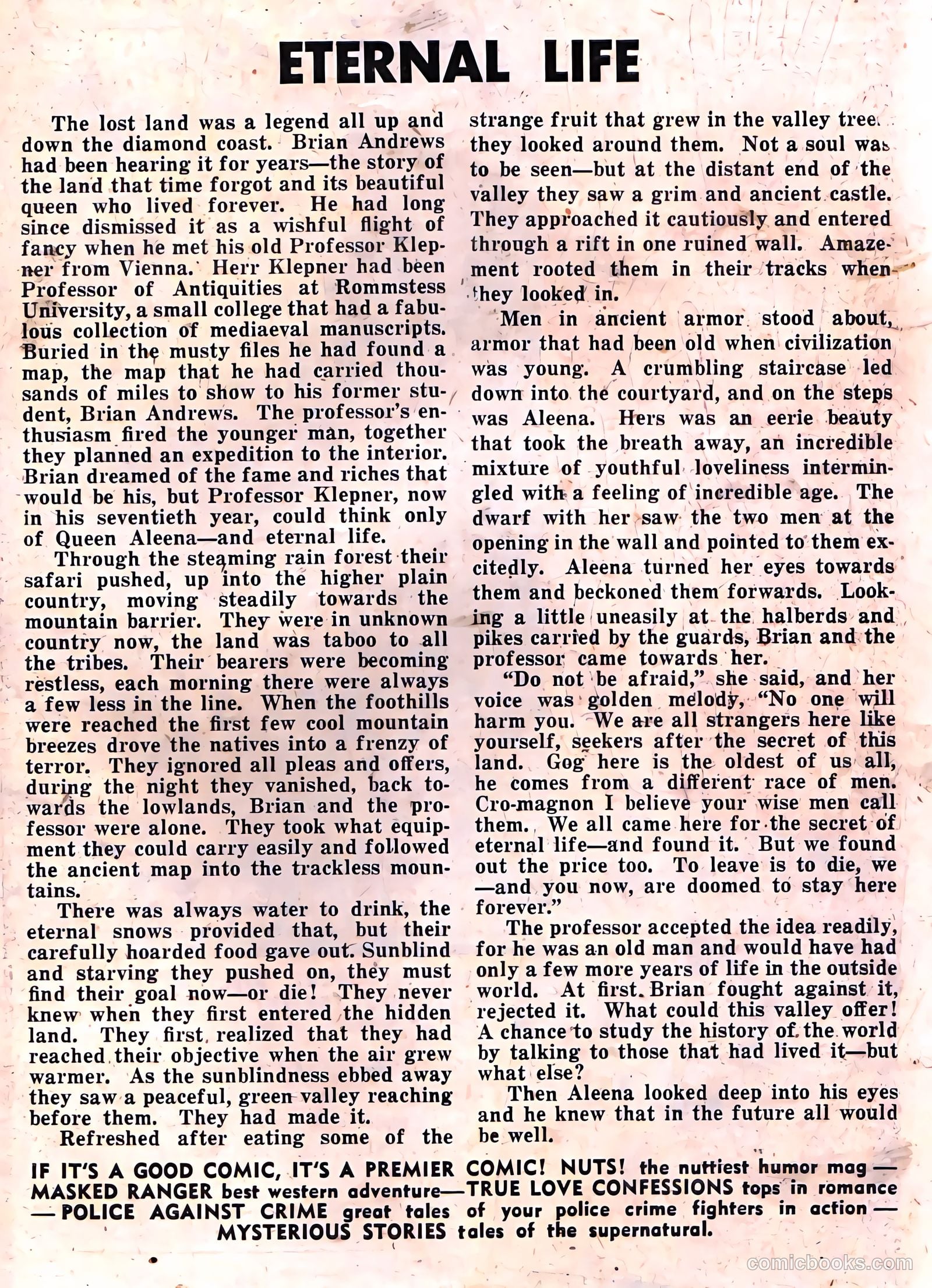 Mysterious Stories #2 (1954) — page 27 of 36