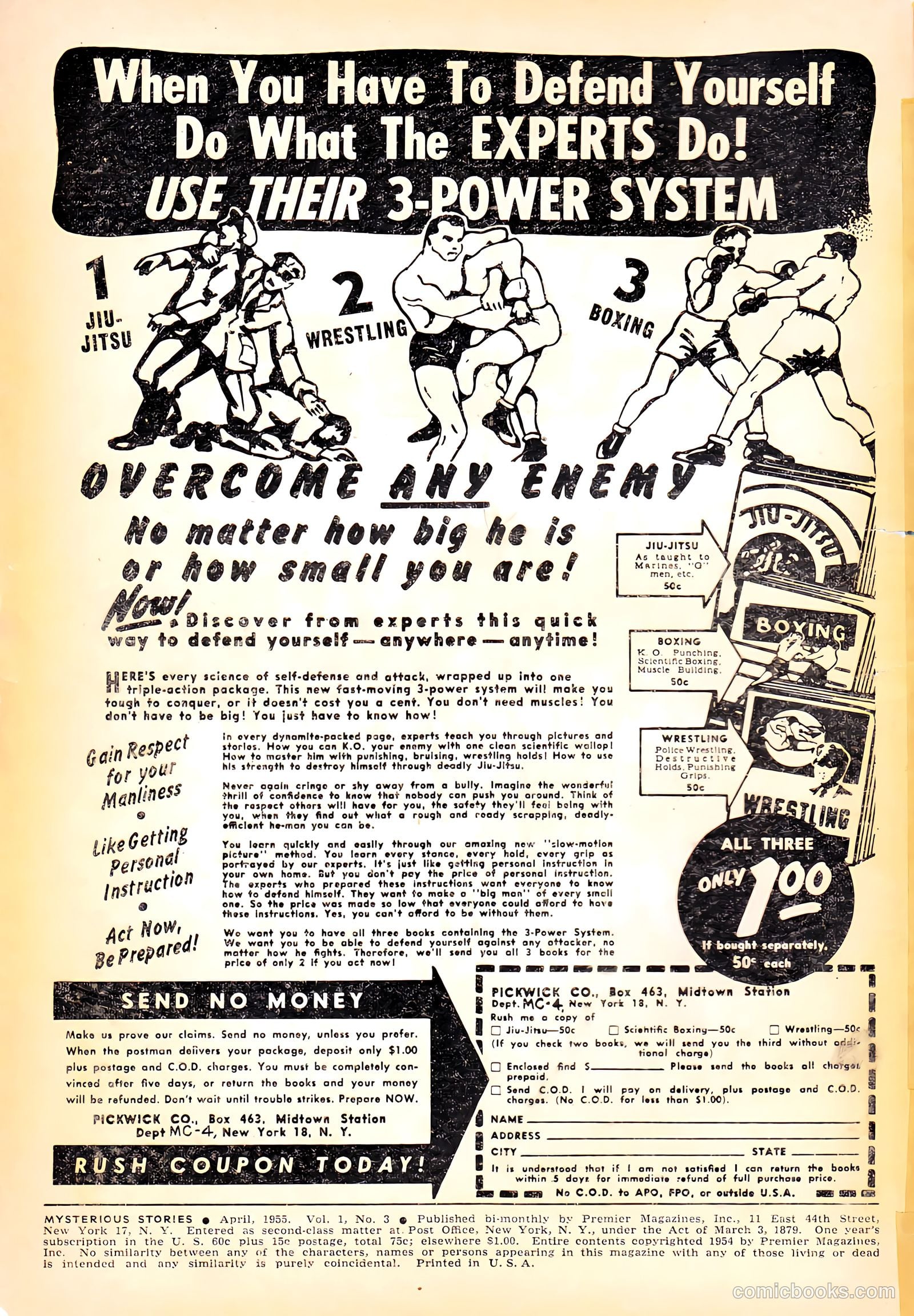 Mysterious Stories #3 (1955) — page 2 of 36