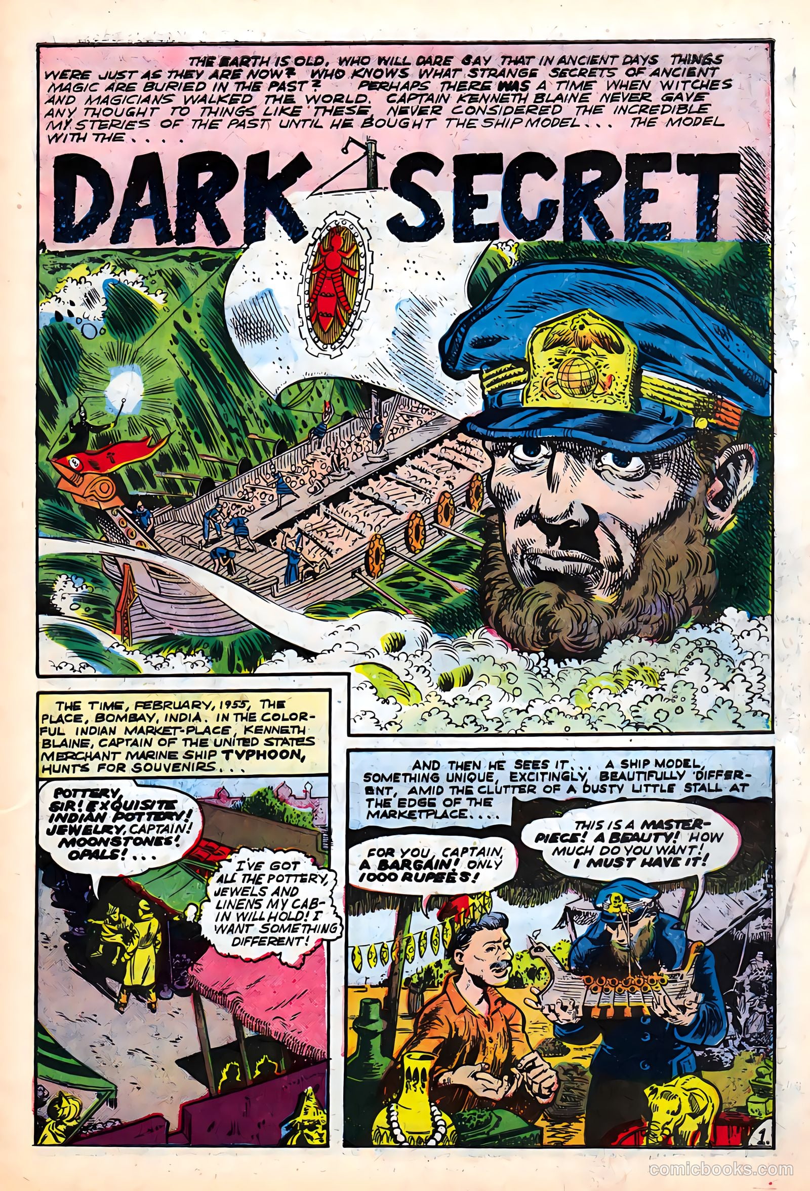 Mysterious Stories #4 (1955) — page 3 of 36