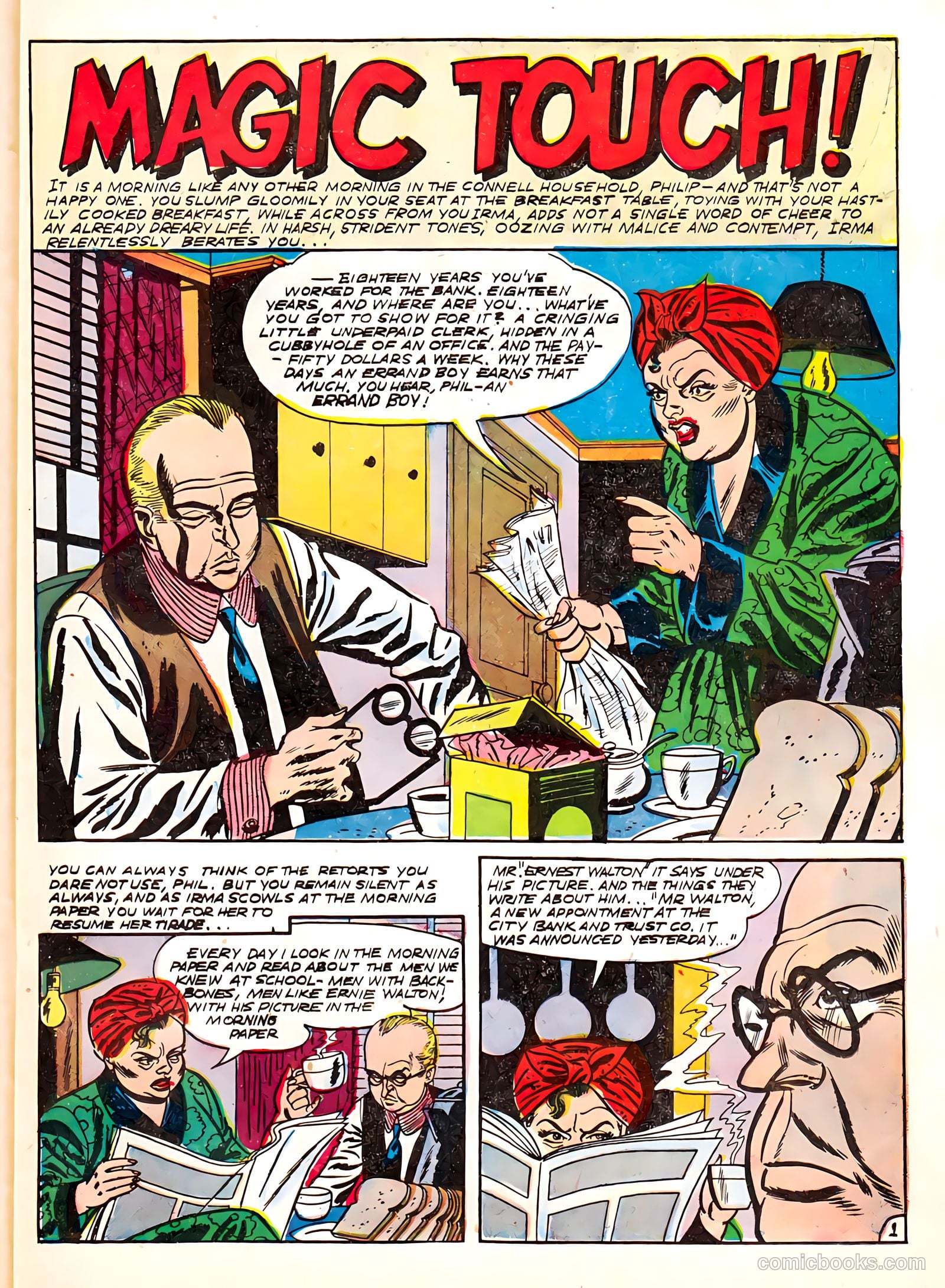 Mysterious Stories #4 (1955) — page 13 of 36