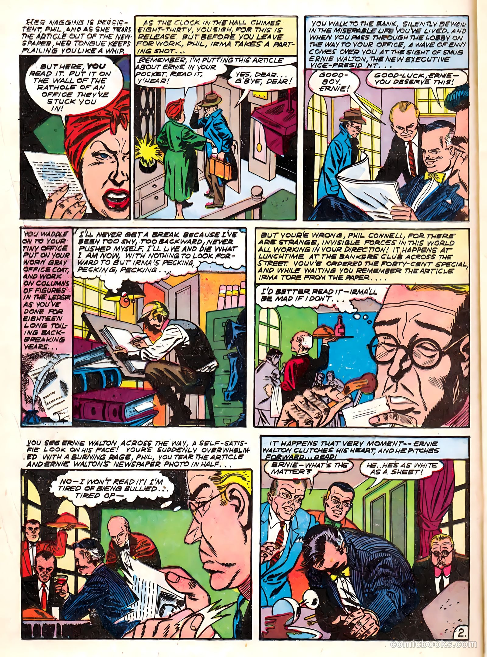 Mysterious Stories #4 (1955) — page 14 of 36