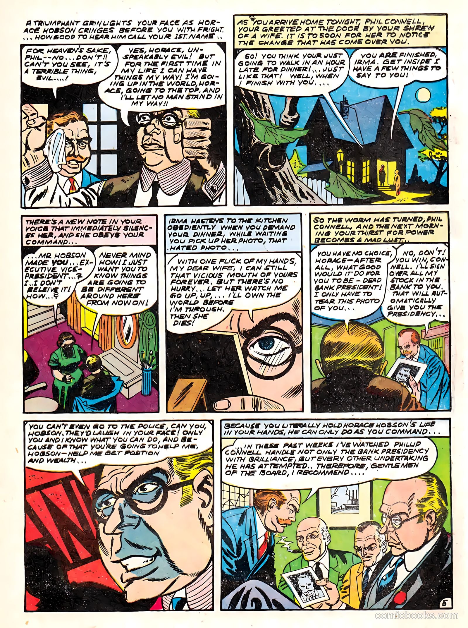Mysterious Stories #4 (1955) — page 17 of 36