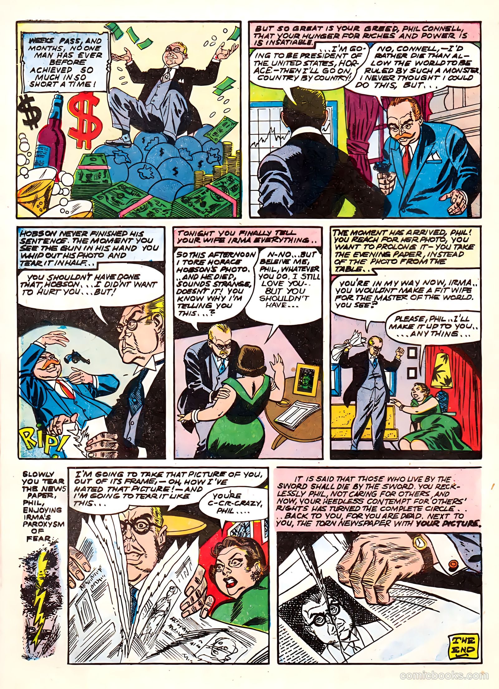 Mysterious Stories #4 (1955) — page 18 of 36