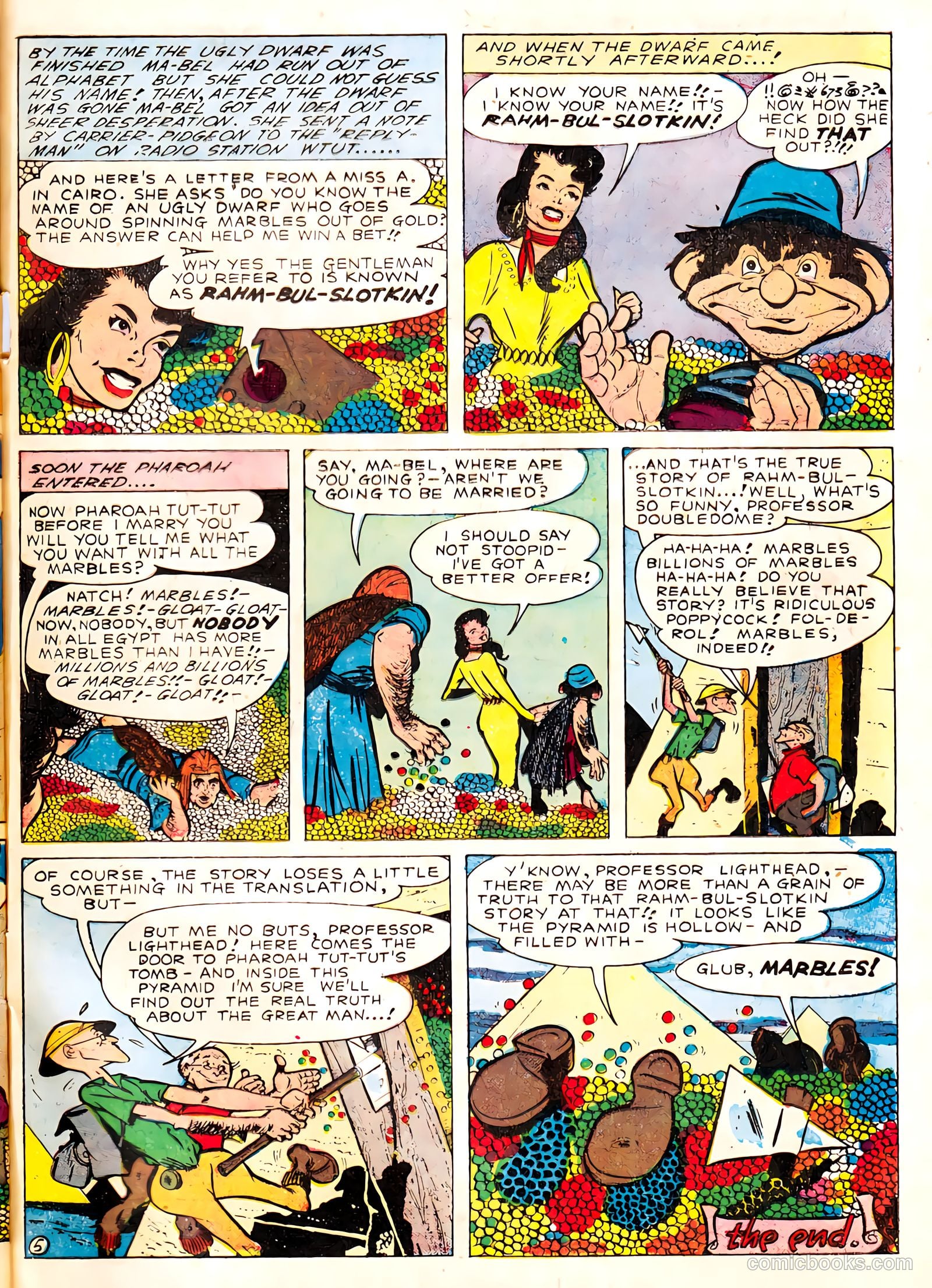 Mysterious Stories #4 (1955) — page 33 of 36
