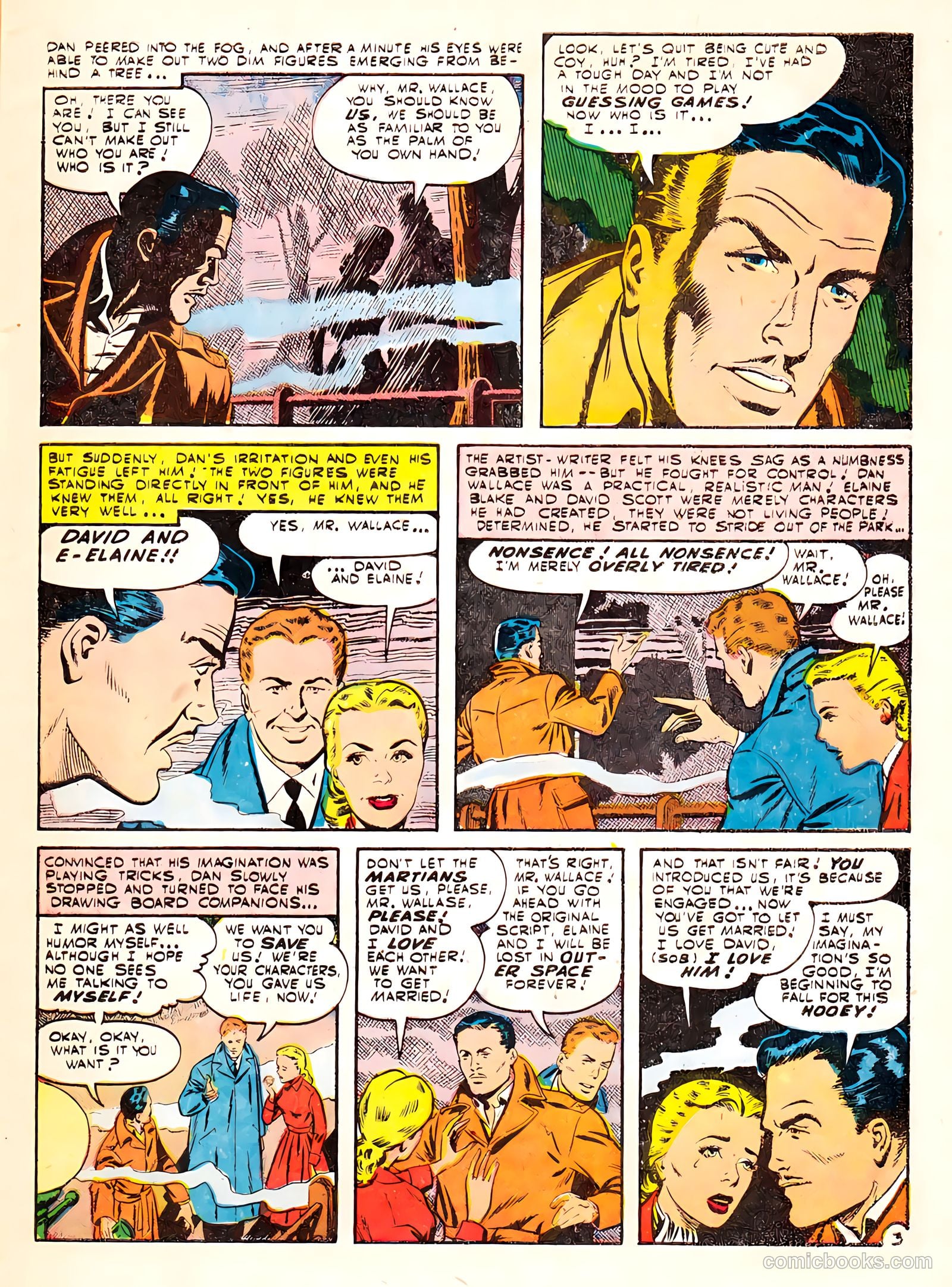 Mysterious Stories #6 (1955) — page 5 of 36