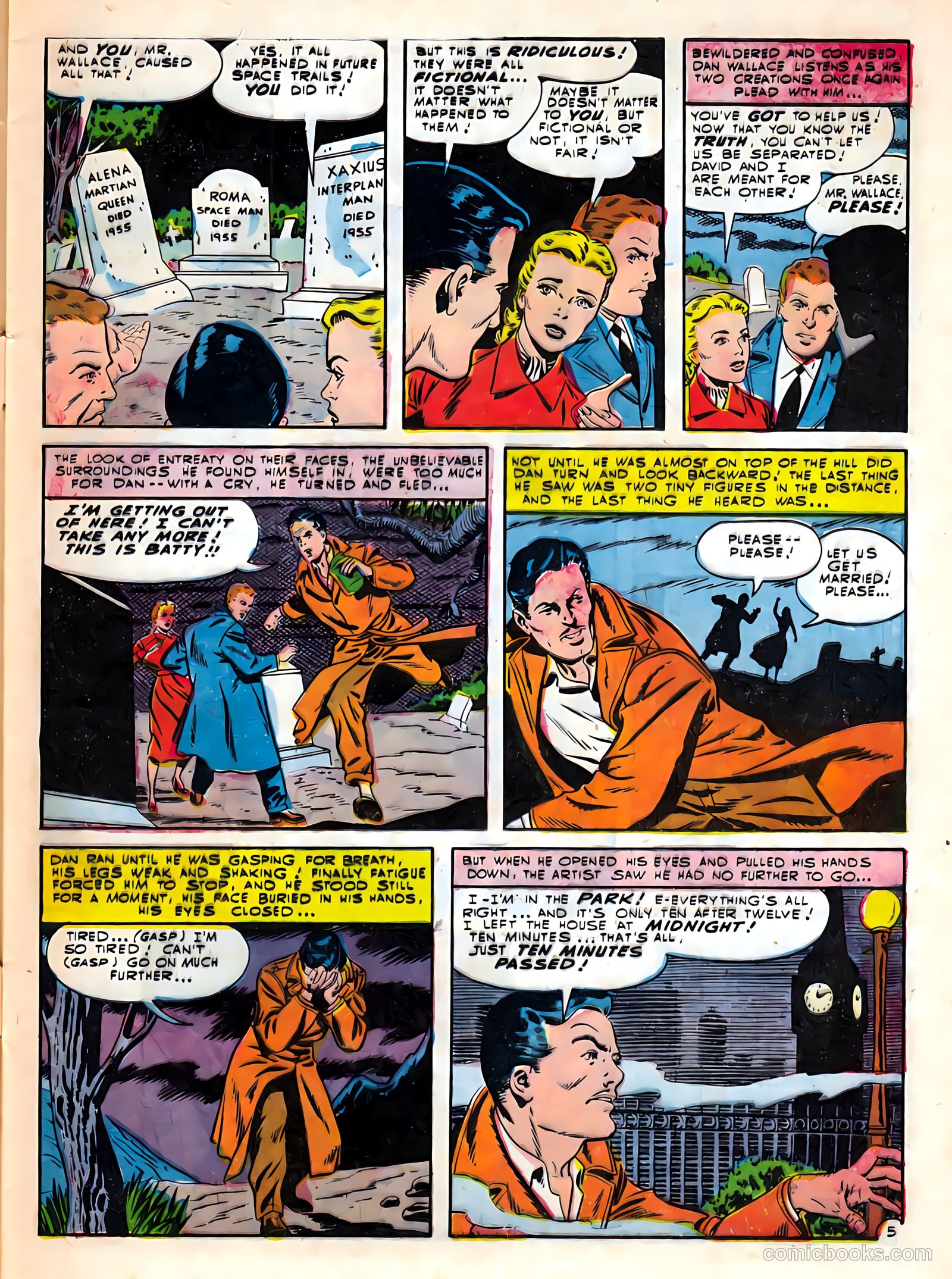 Mysterious Stories #6 (1955) — page 7 of 36