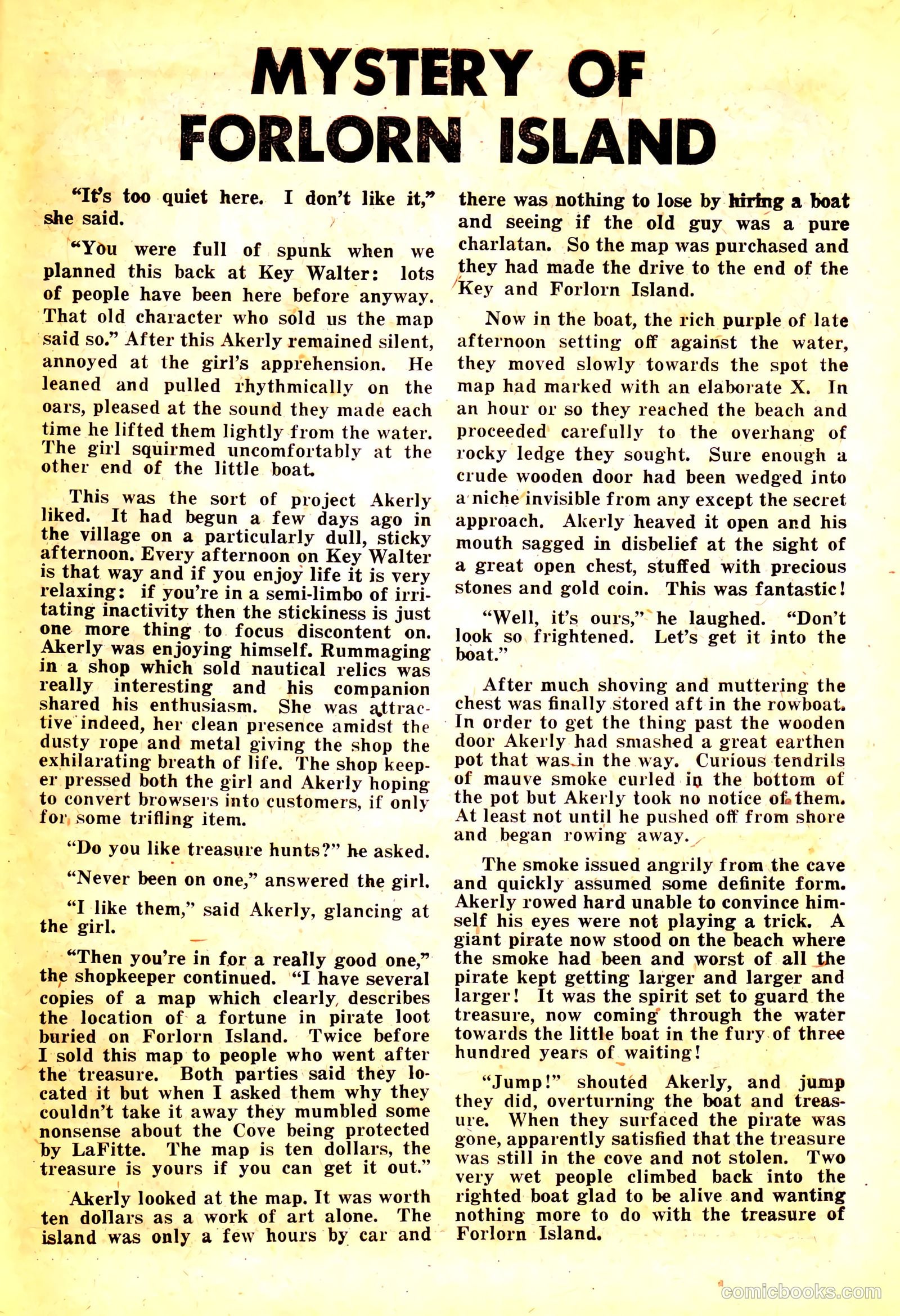 Mysterious Stories #6 (1955) — page 27 of 36