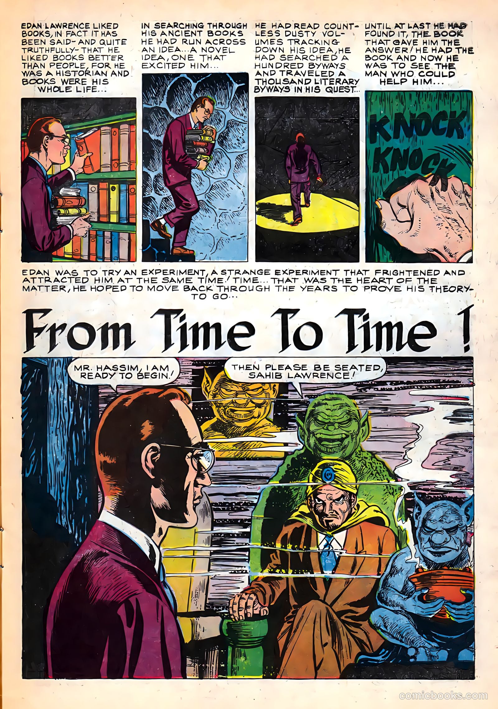 Mysterious Stories #7 (1955) — page 3 of 36