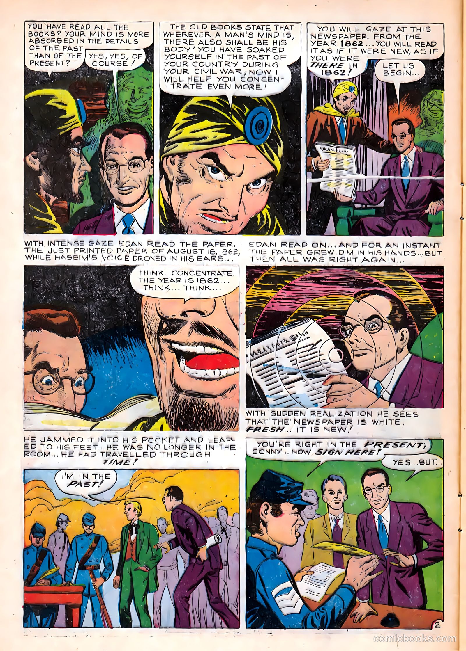 Mysterious Stories #7 (1955) — page 4 of 36