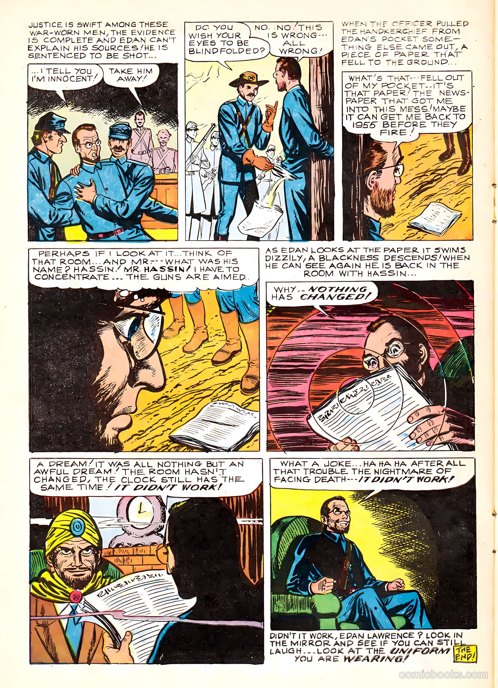 Mysterious Stories #7 (1955) — page 8 of 36