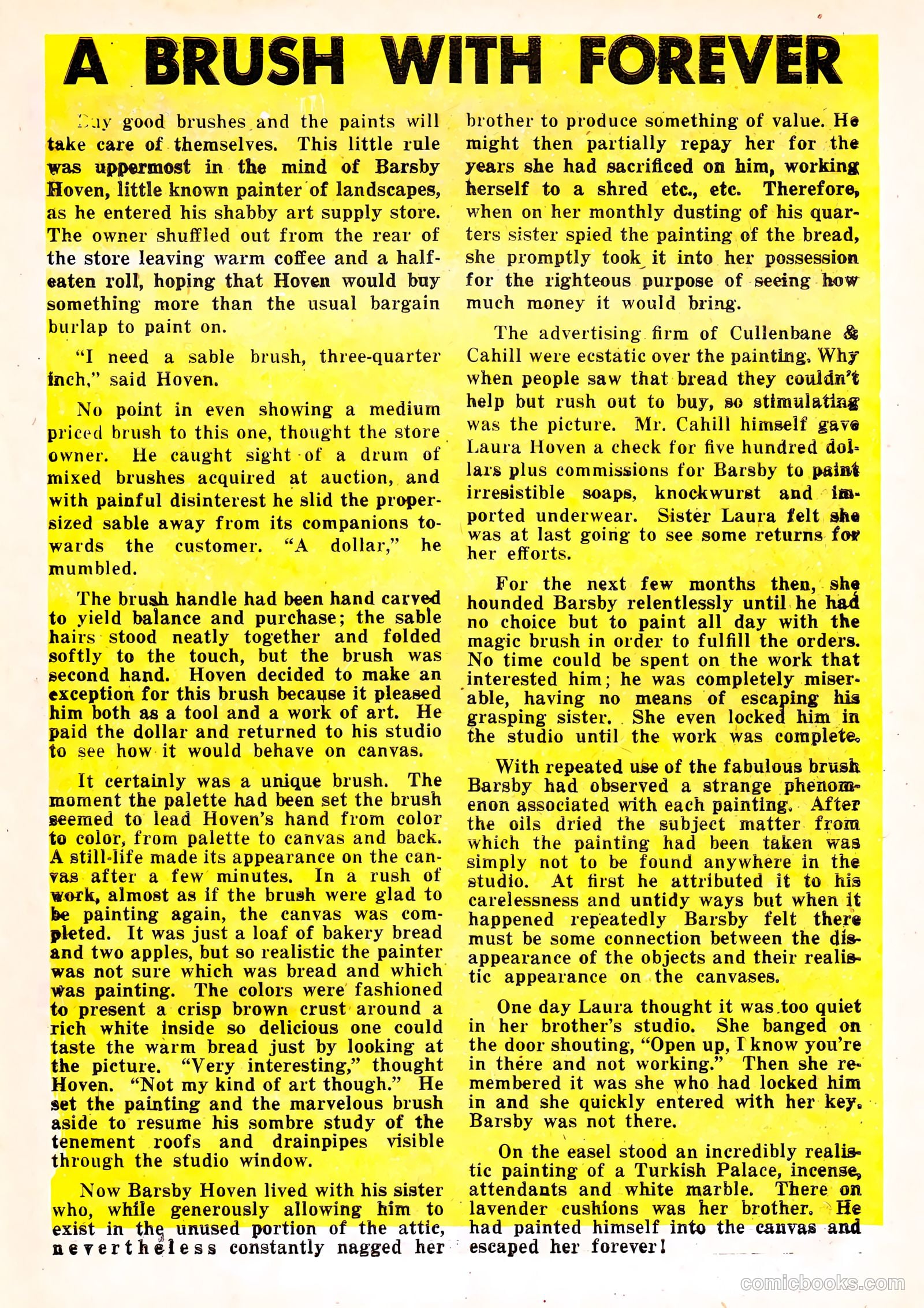 Mysterious Stories #7 (1955) — page 27 of 36