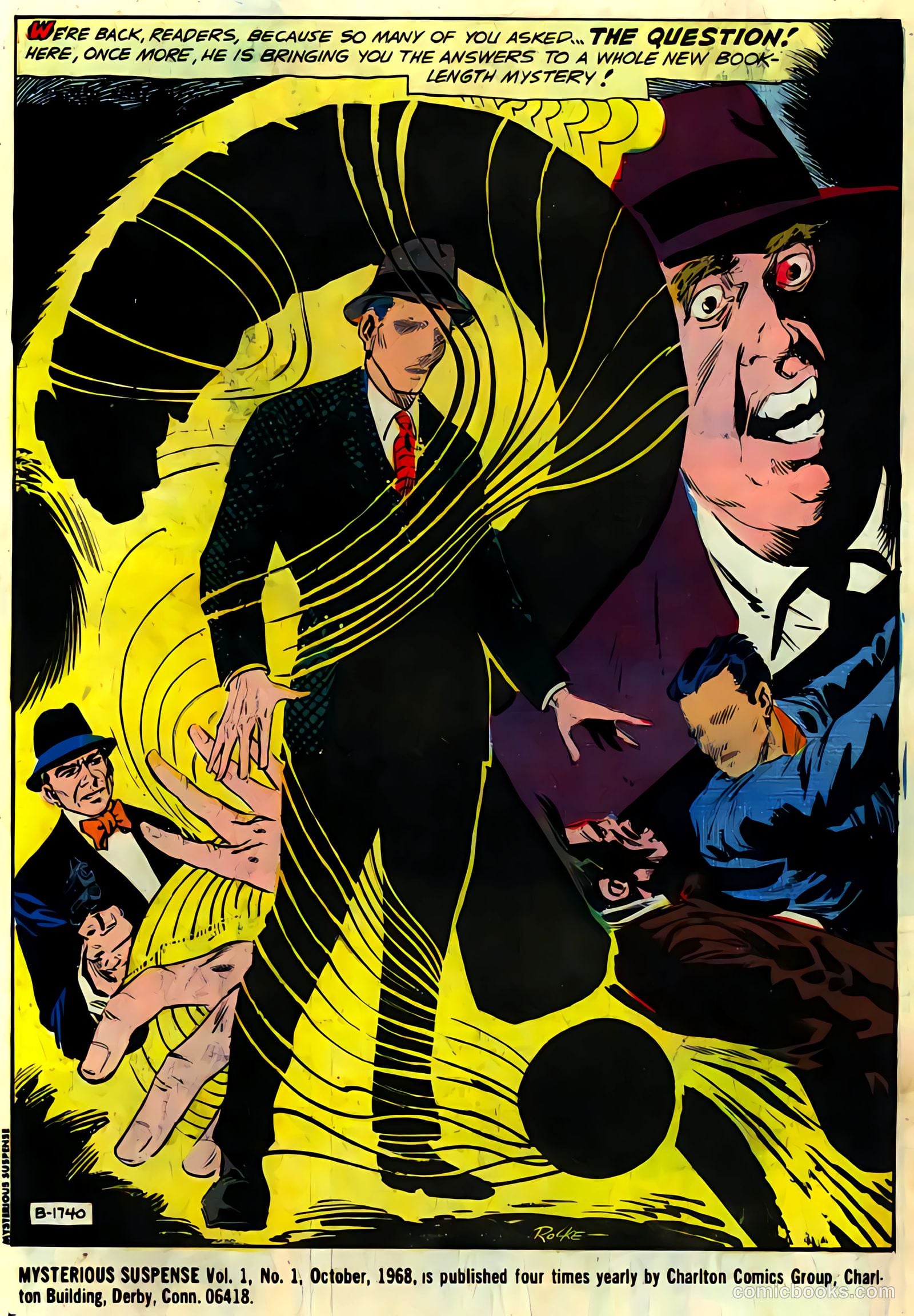 Mysterious Suspense #1 (1968) — page 3 of 36