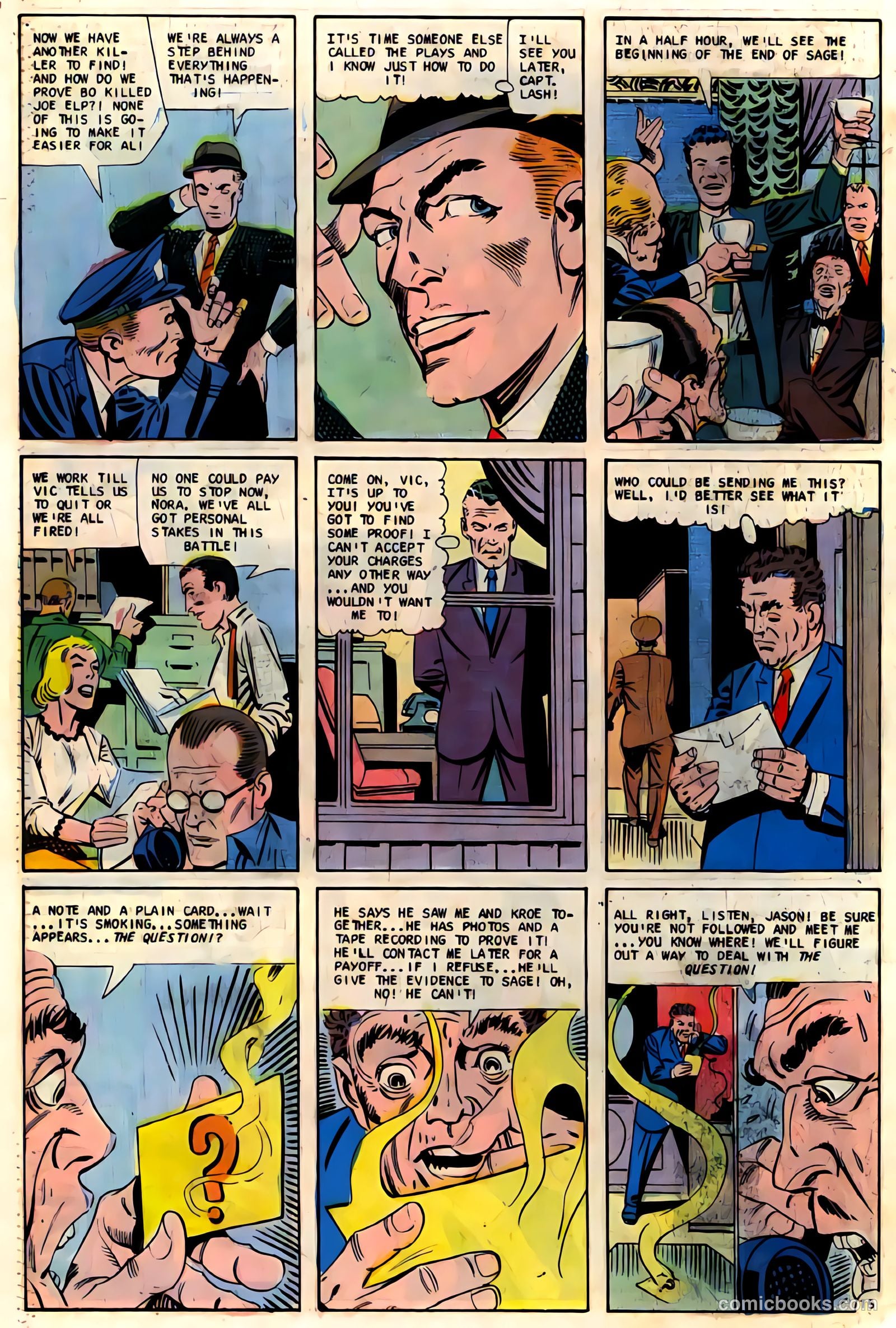 Mysterious Suspense #1 (1968) — page 22 of 36
