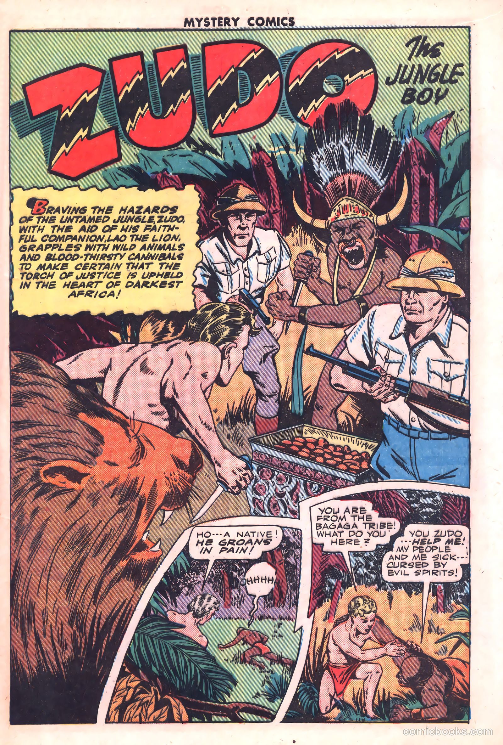Mystery Comics #2 (1944) — page 13 of 52