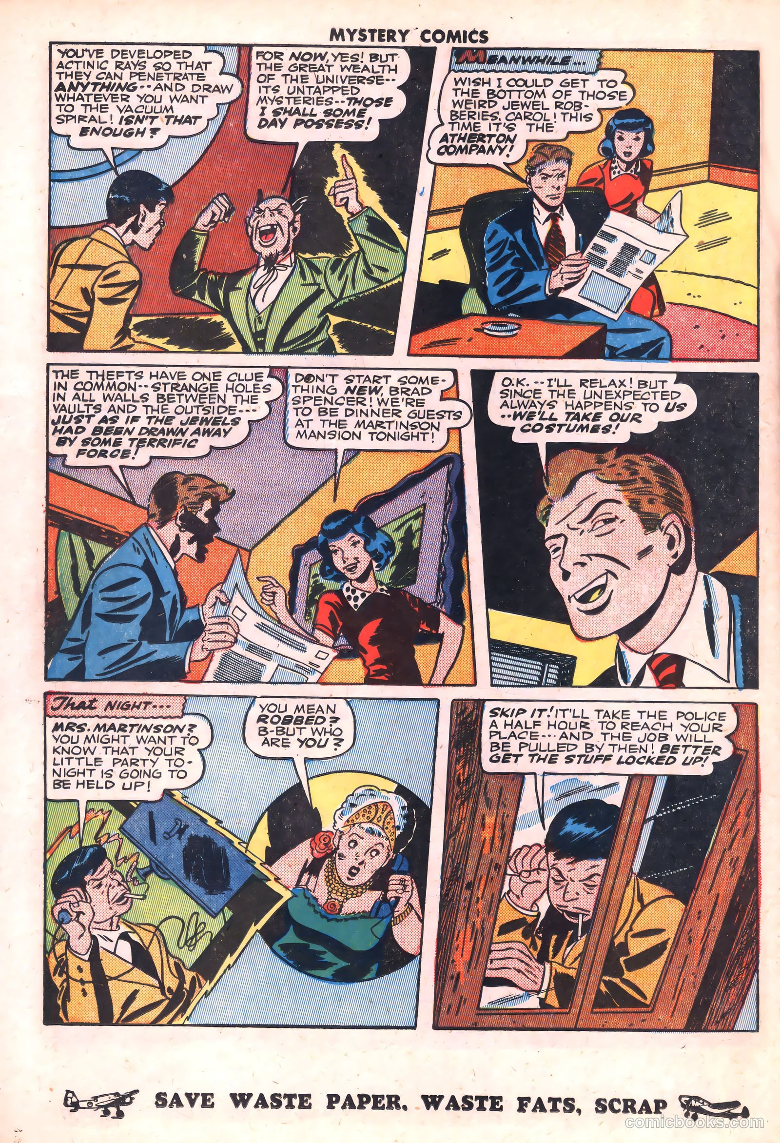 Mystery Comics #2 (1944) — page 22 of 52