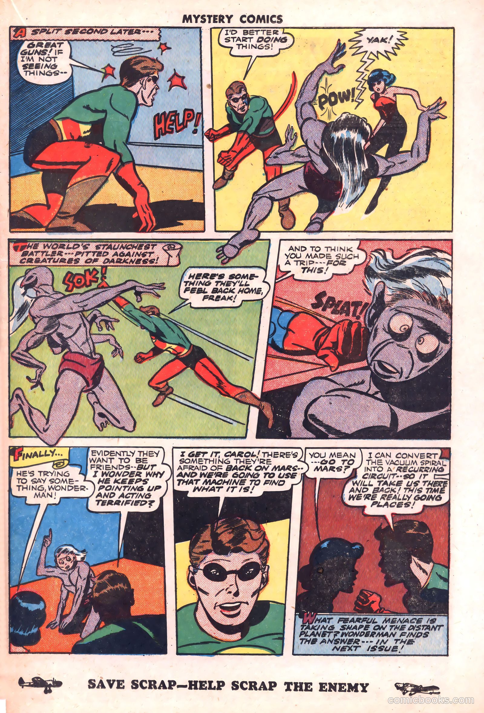 Mystery Comics #2 (1944) — page 31 of 52