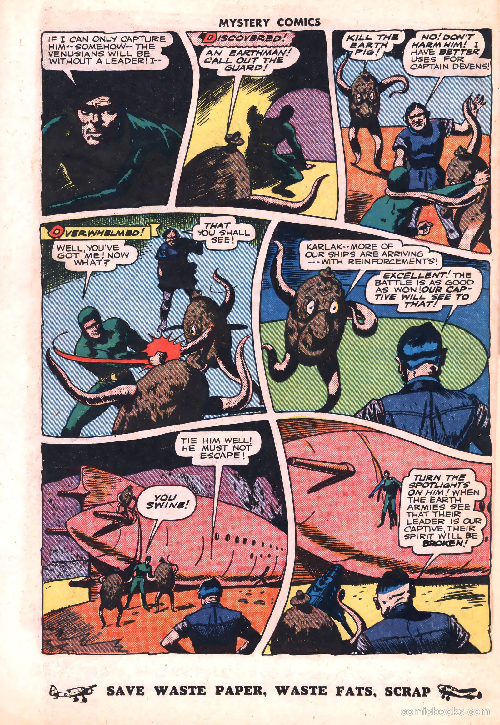 Mystery Comics #2 (1944) — page 38 of 52