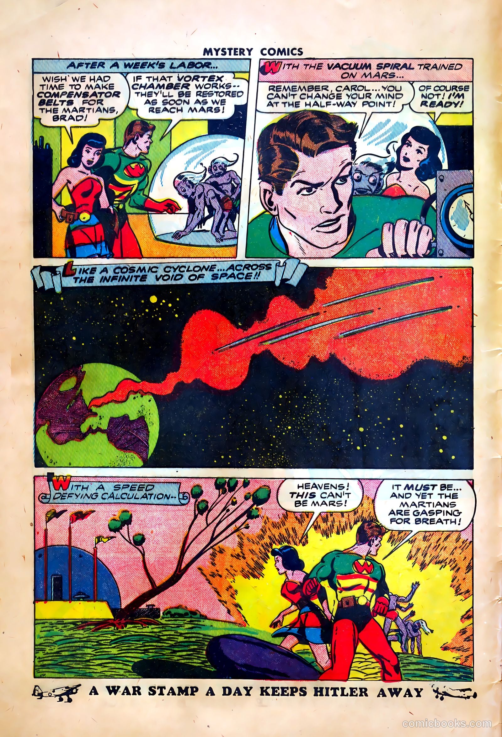 Mystery Comics #3 (1944) — page 4 of 52